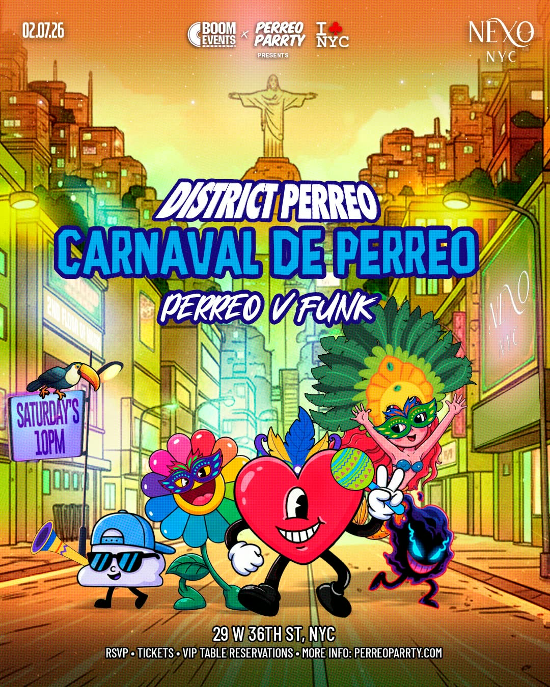 Carnaval De Perreo At Club Nexo Midtown Nyc - Perreo V Funk