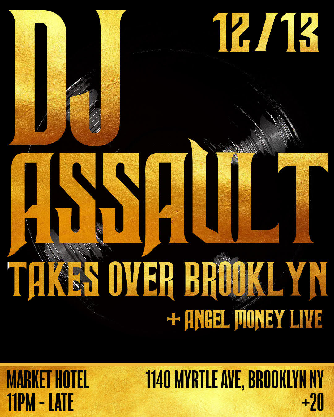 Dj Assault Takes Over Brooklyn
