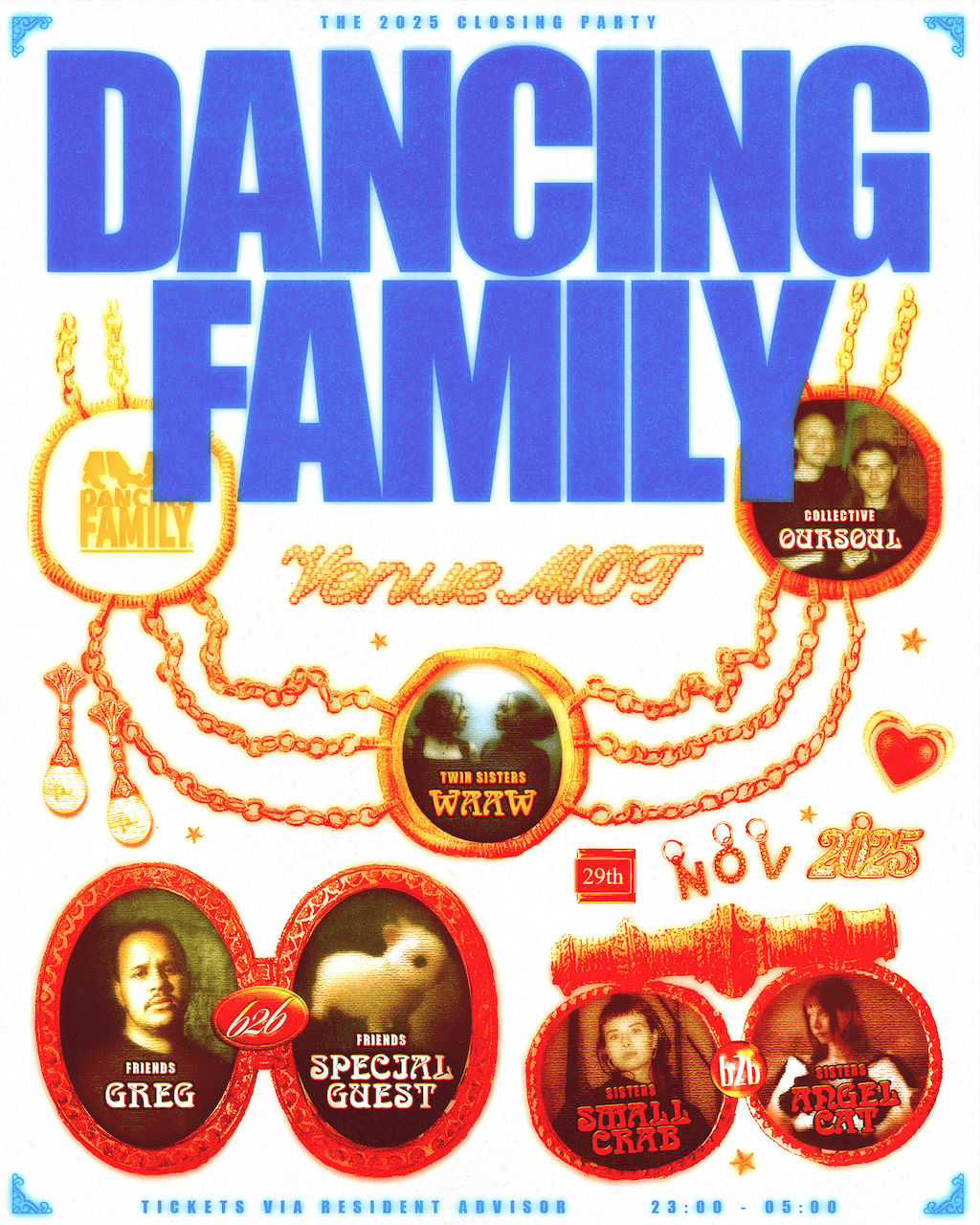 Dancing Family: Gяeg B2b Special Guest, Small Crab B2b Angel Cat, Oursoul, Waaw