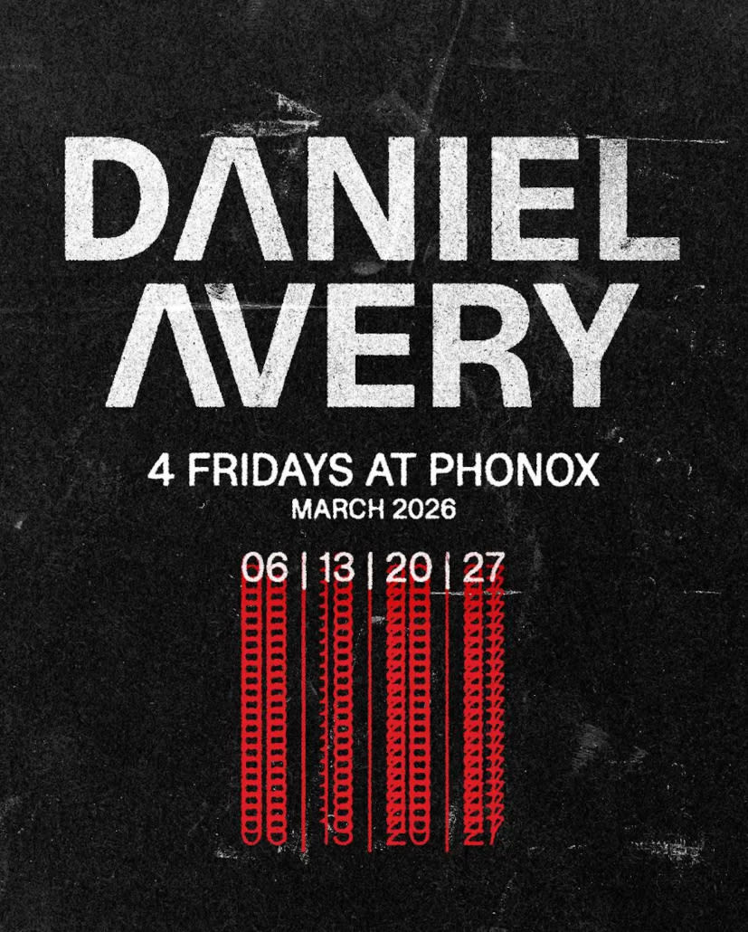 Daniel Avery: 4 Fridays At Phonox (27th March)
