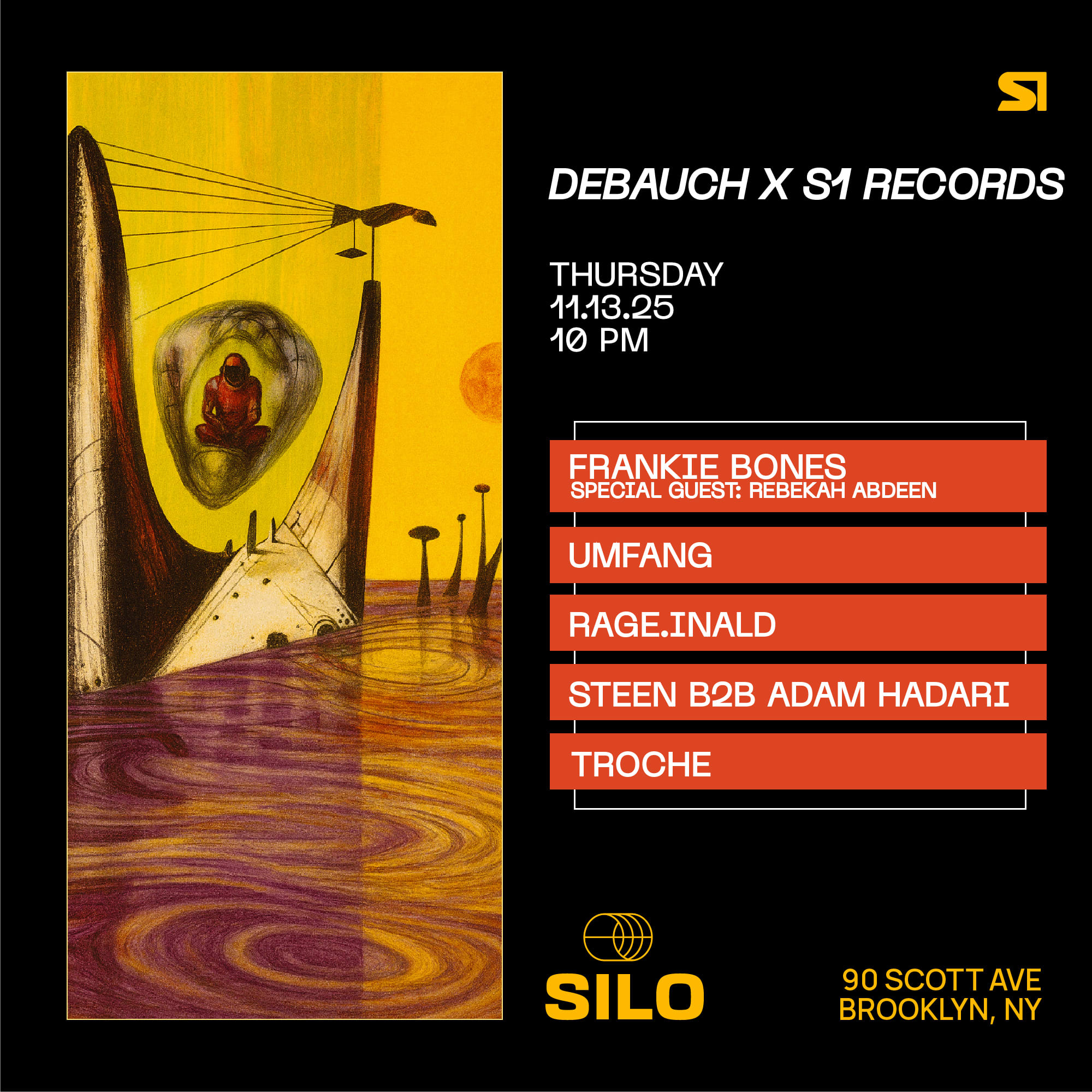 Debauch X S1 Records