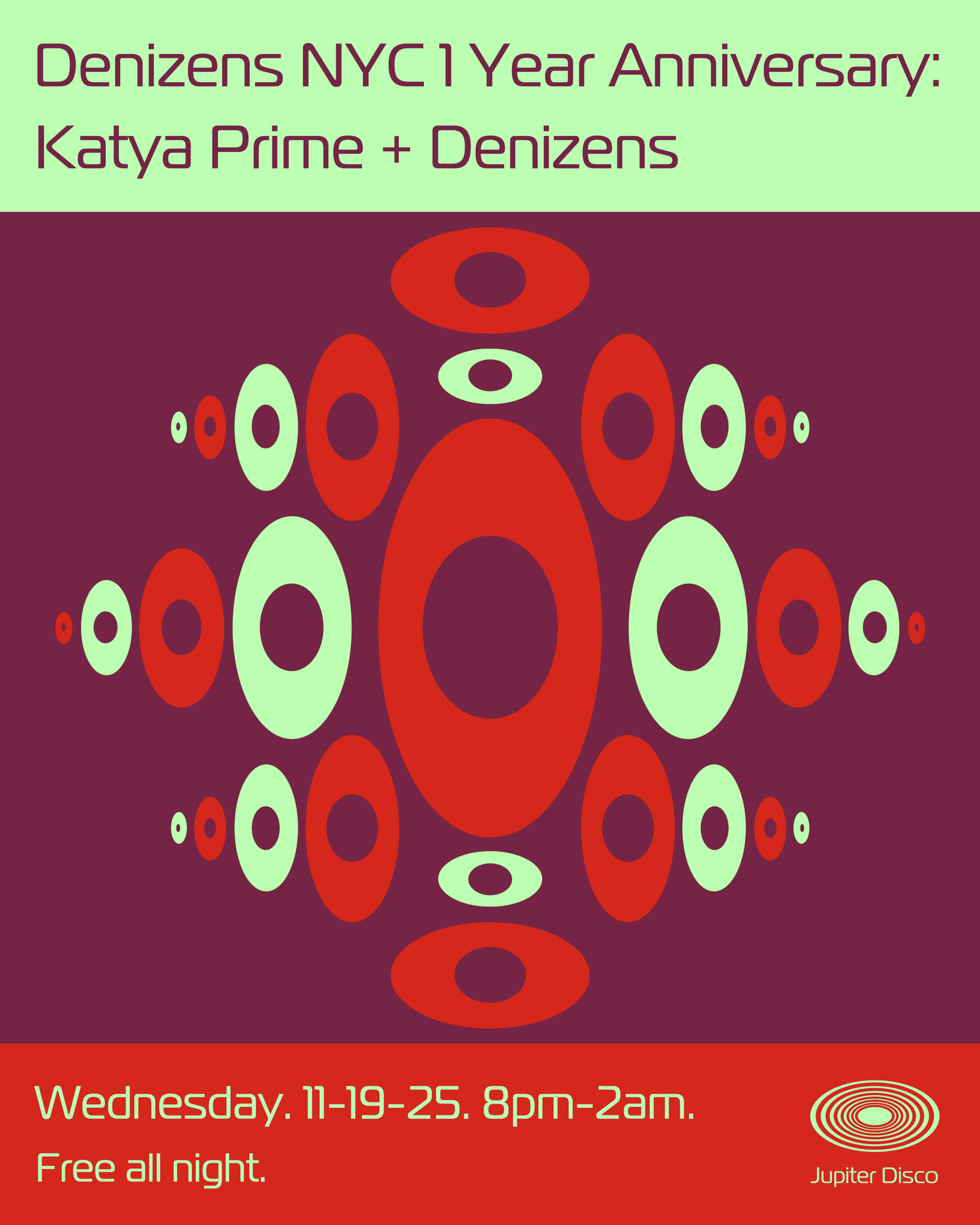 Denizens Nyc - 1 Year Anniversary