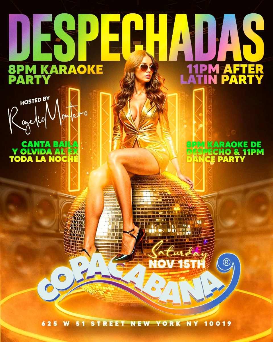 Despechadas Party & Latin Party After Nyc