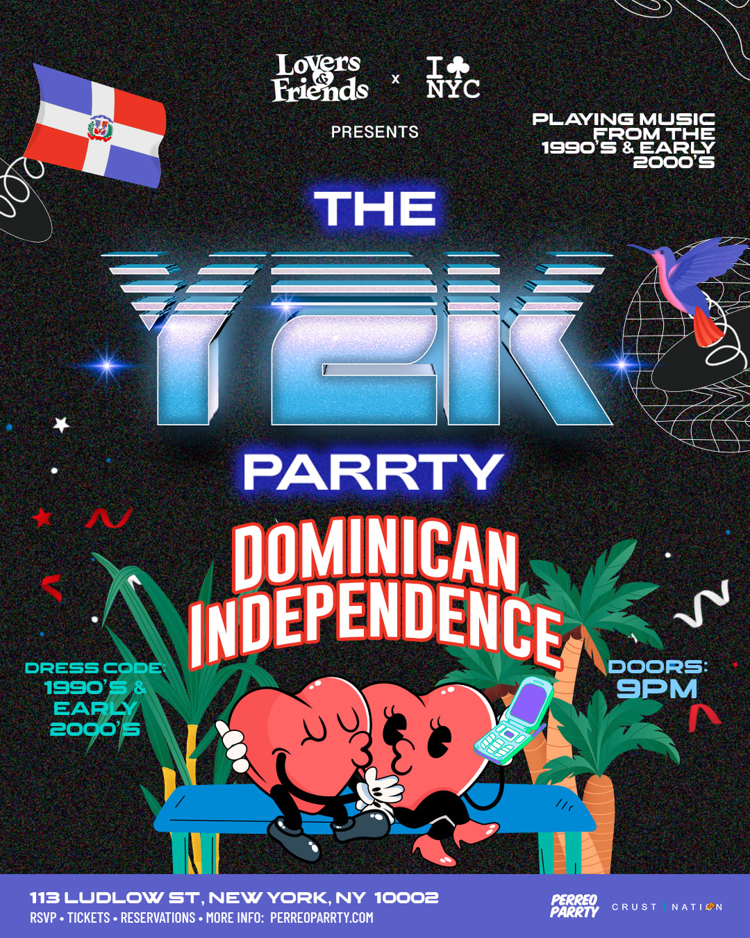 Dominican Independence 2000s Forever Parrty The Y2k Parrty At Mehanata