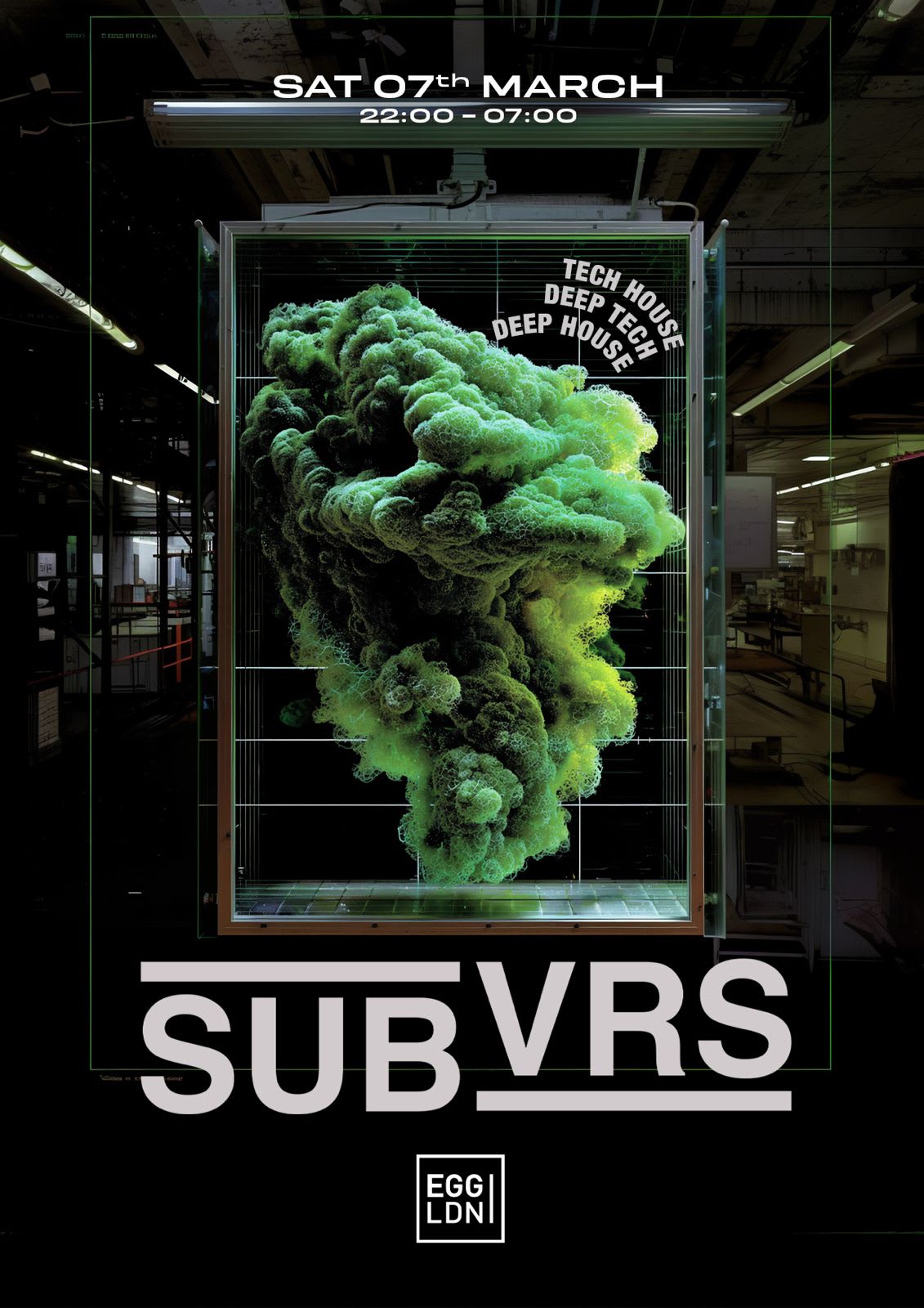 Egg Ldn Pres: Subvrs - Tech House, Deep Tech & Deep House