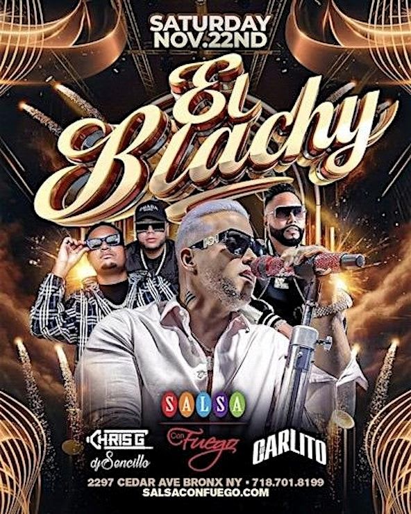 El Blachy Live Bronx – Latin Concert & Nightlife