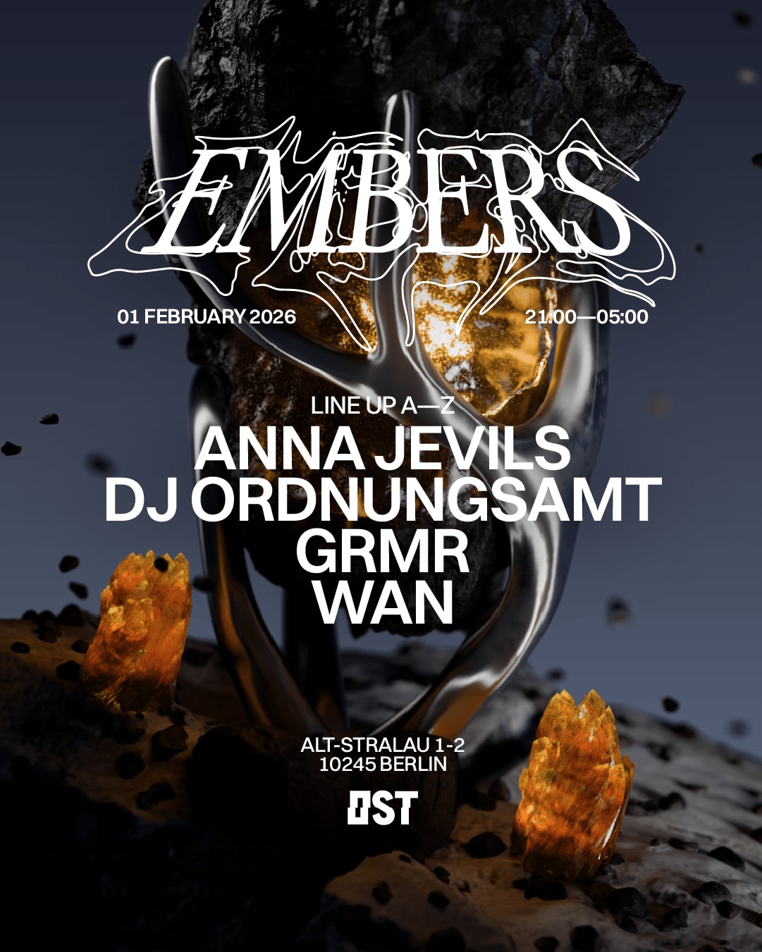 Embers - Sunday Evening Rave