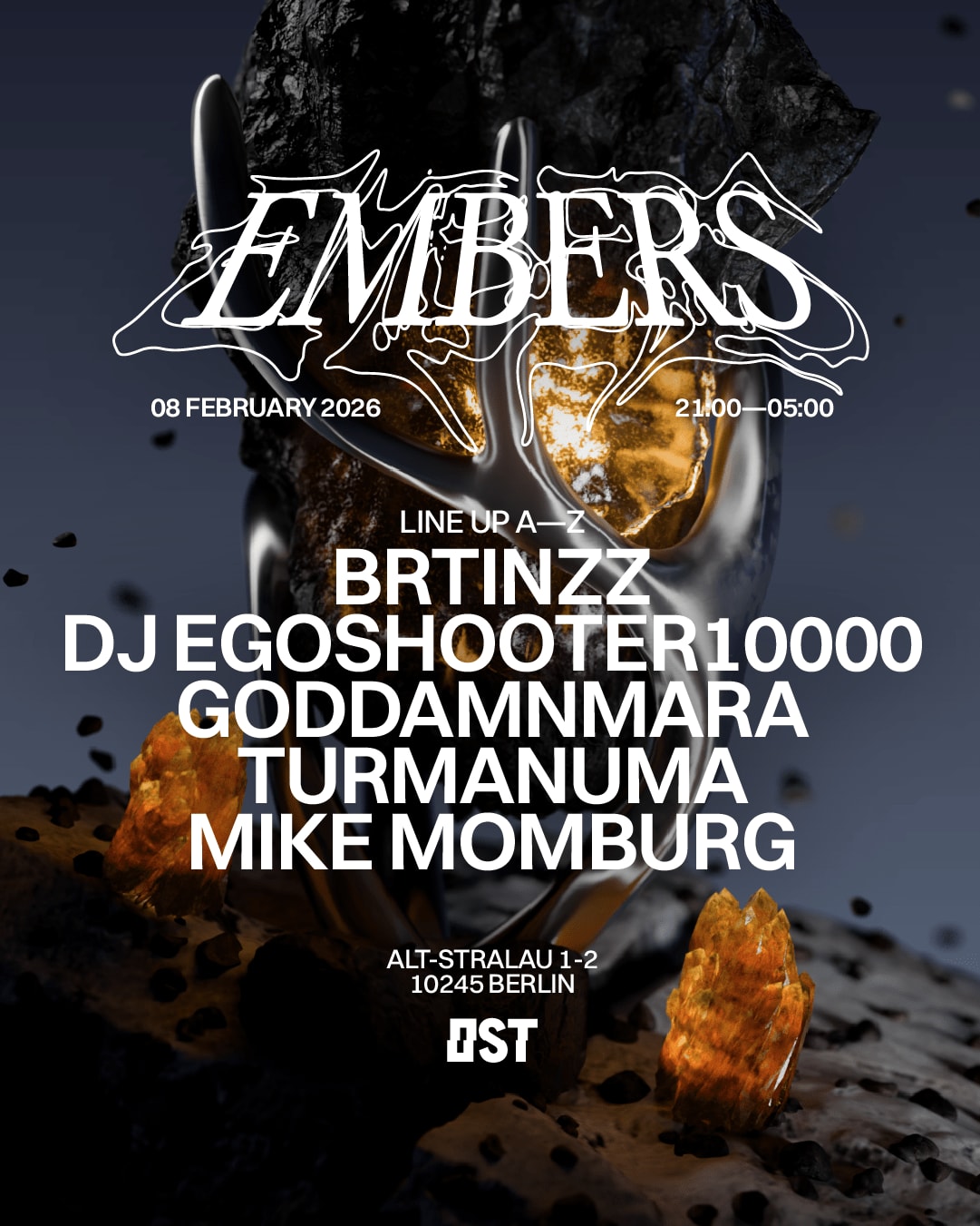 Embers - Sunday Evening Rave