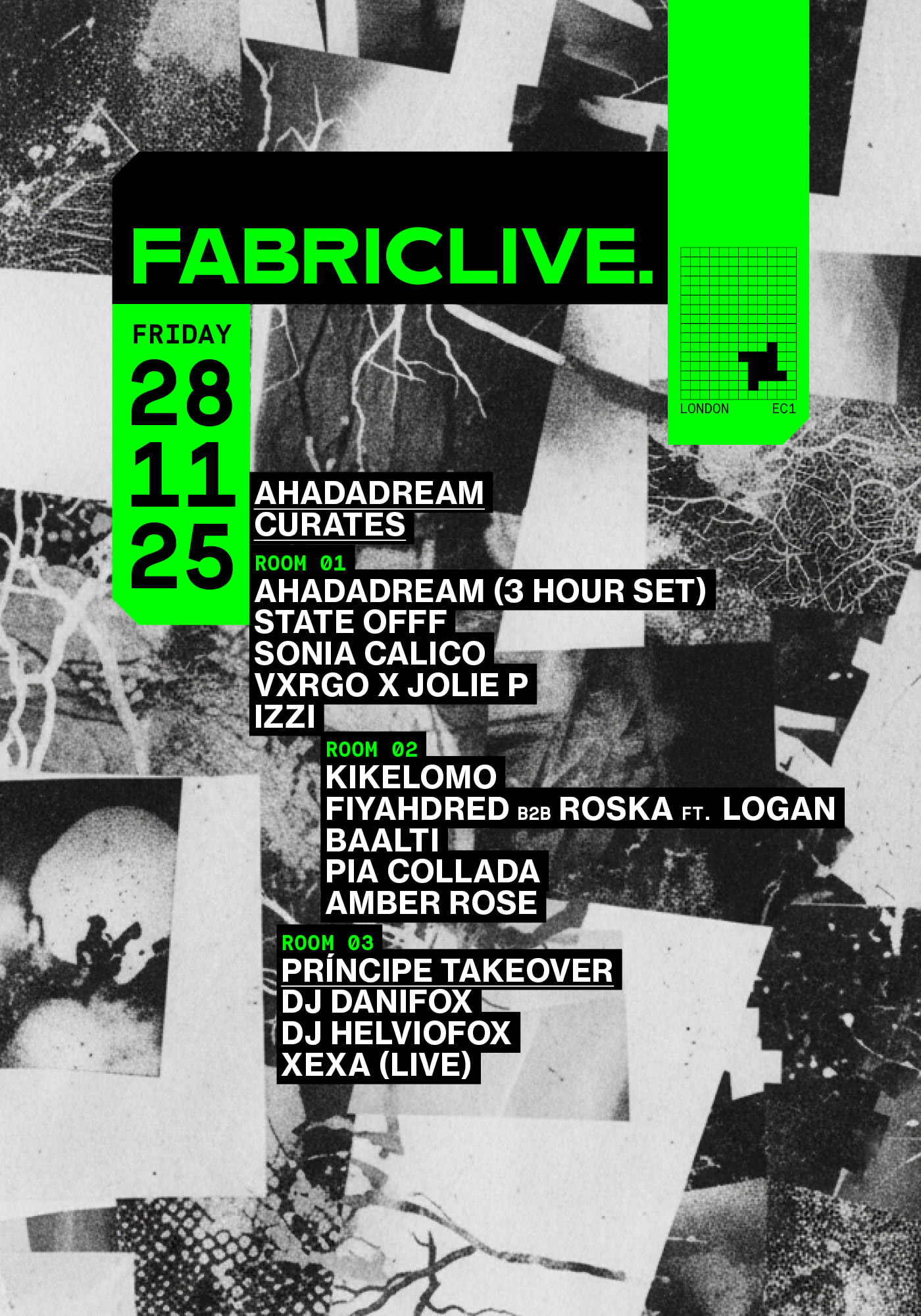 Fabriclive: Ahadadream Curates - State Offf, Kikelomo, Fiyahdred, Roska, Sonia Calico + More
