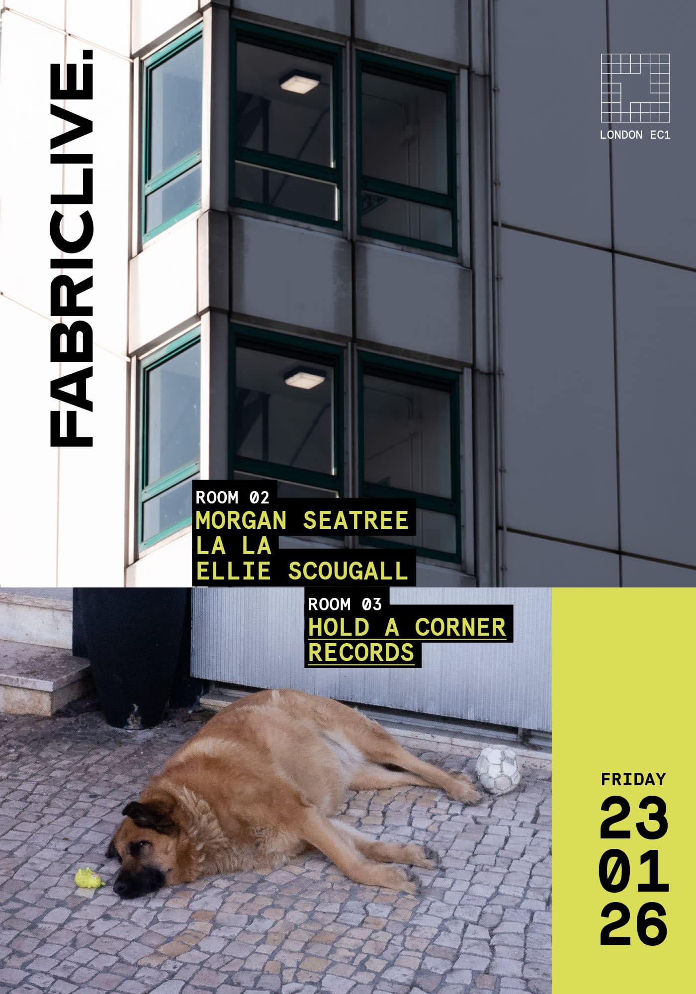 Fabriclive: Morgan Seatree, La La, Ellie Scougall, Hold A Corner Records