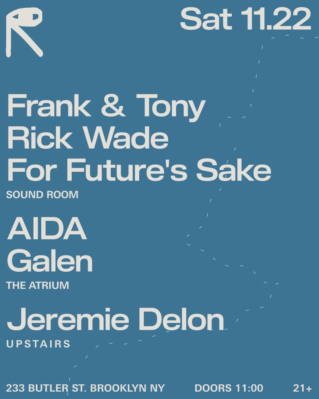 Frank & Tony + Rick Wade + For Future's Sake / Aida + Galen / Jeremie Delon