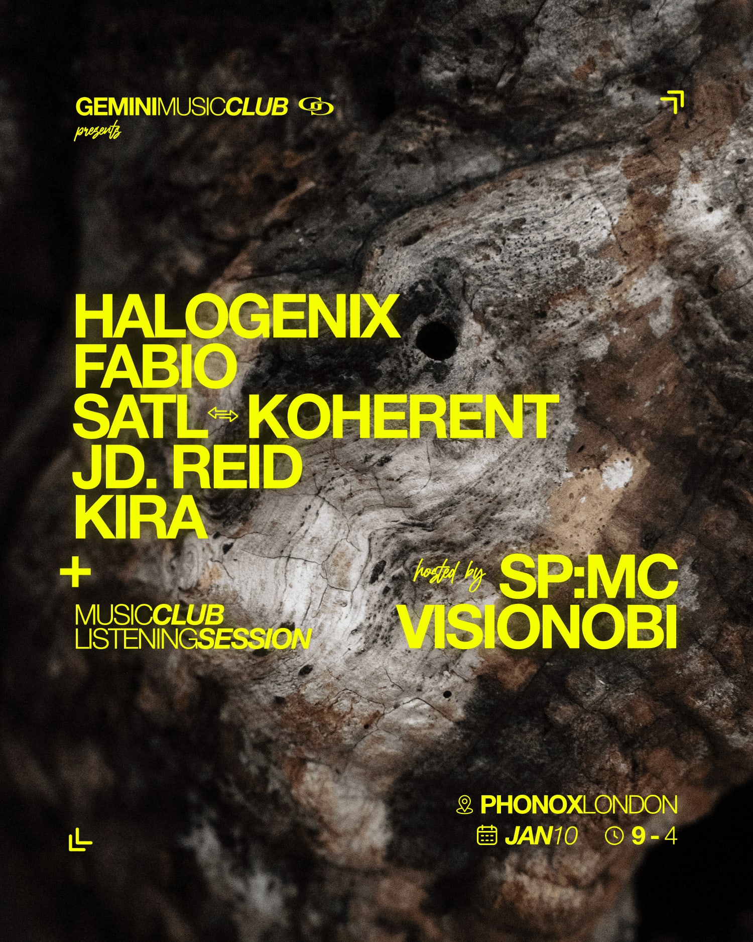 Gemini Gemini: Halogenix, Fabio, Satl B2b Koherent, Jd. Reid, Kira With Sp:MC & Visionobi