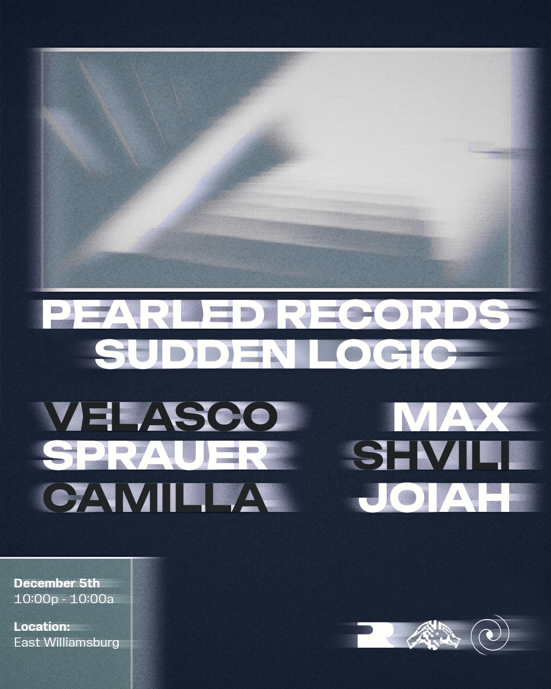 Golden Record Nyc: Pearled Records X Sudden Logic Present Velasco, Max Sprauer, Shvili