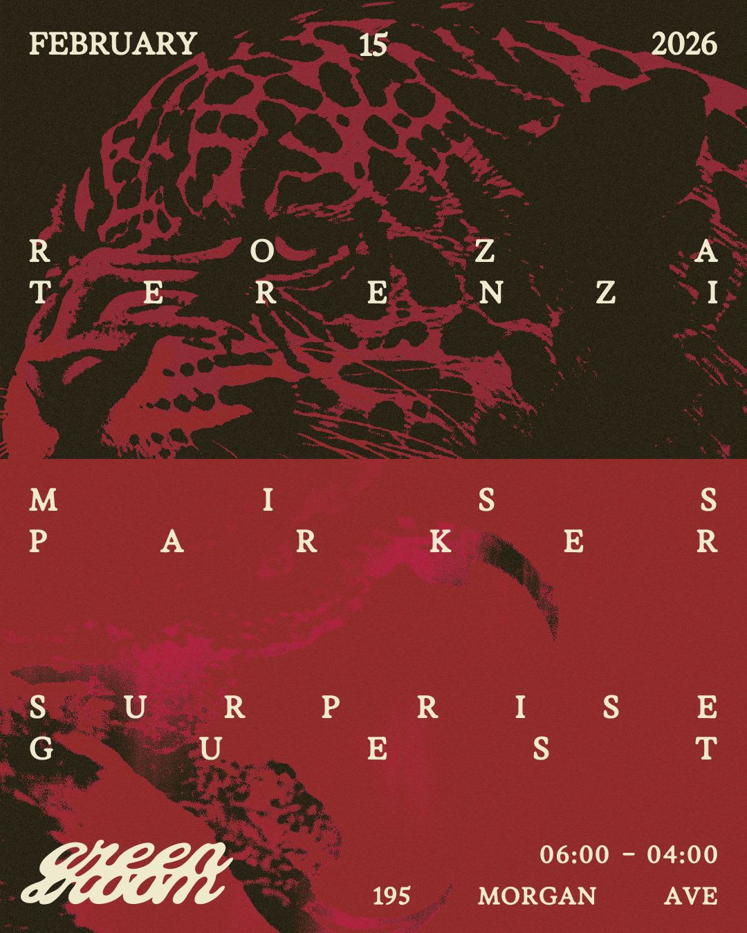 Green Room Presents Roza Terenzi, Miss Parker, Isabella