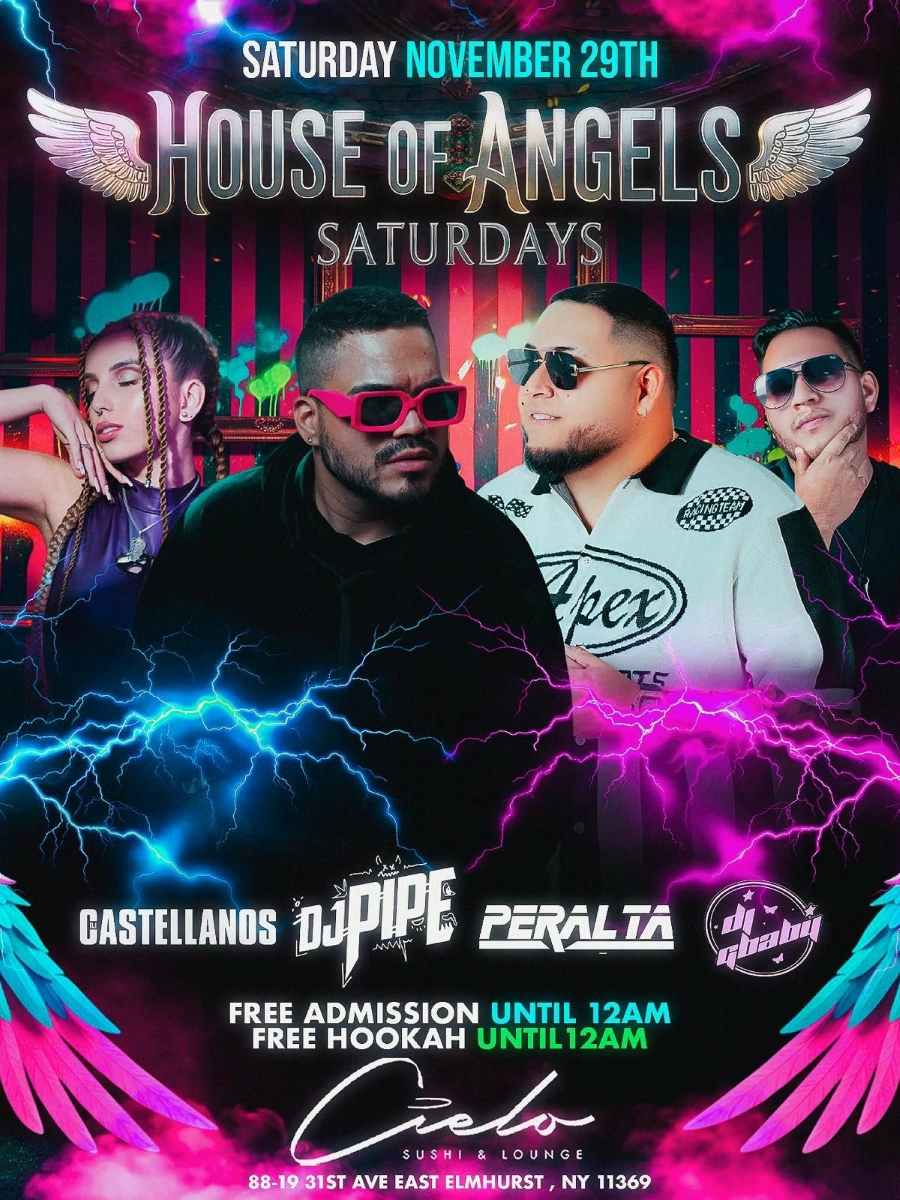 House Of Angels Saturdays – November 29th