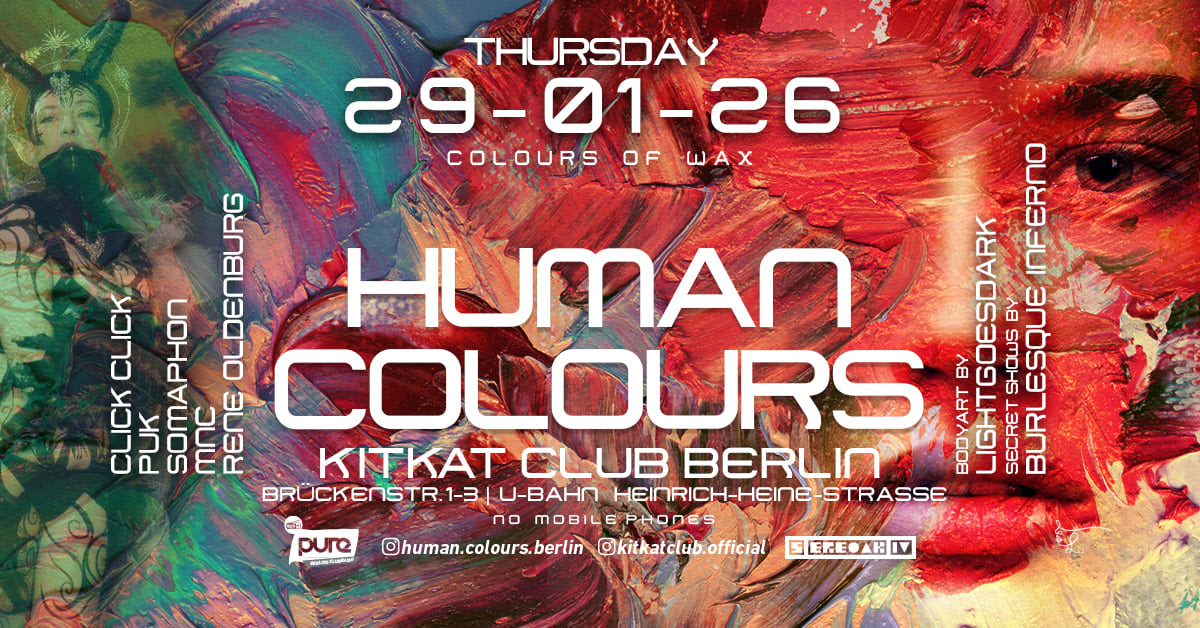 Human Colours 'naughty Winter Edition' W. Puk / Click Click (Adult Entertainment Records)