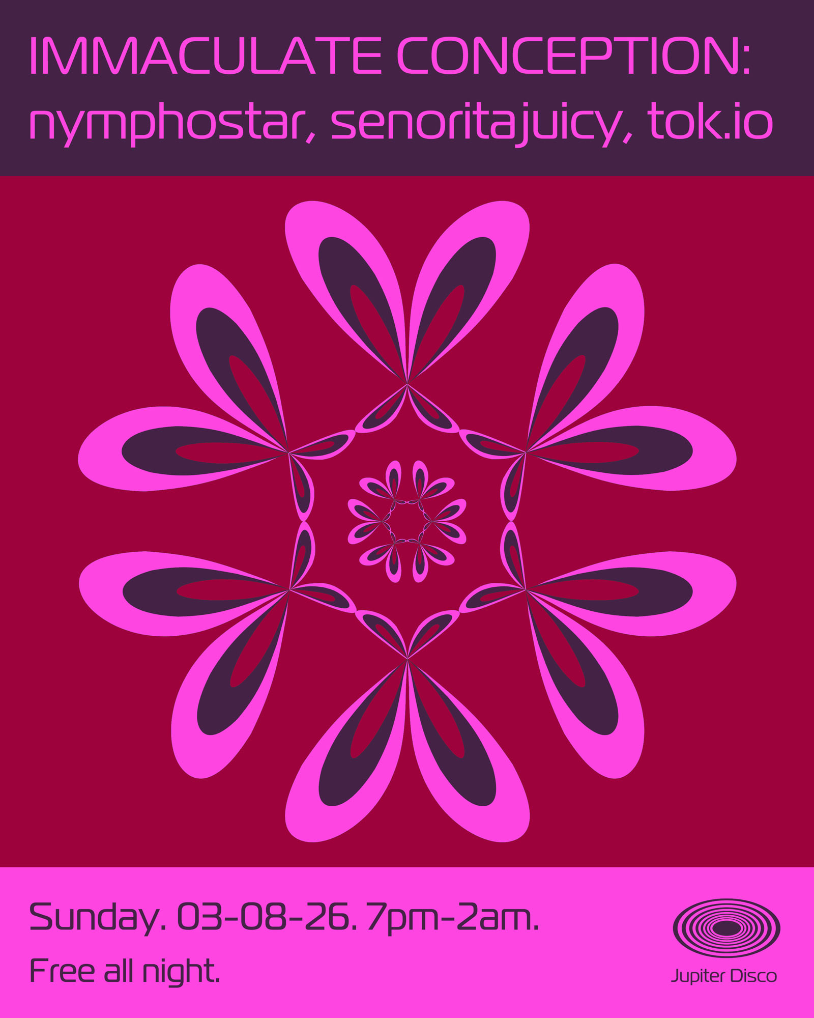 Immaculate Conception: Nymphostar, Senoritajuicy, Tok.Io