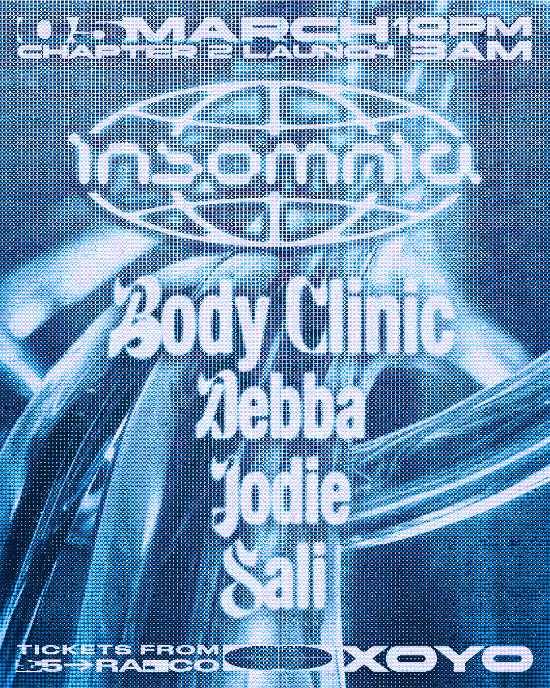 Insomnia London: Body Clinic, Debba, Jodie, Sali