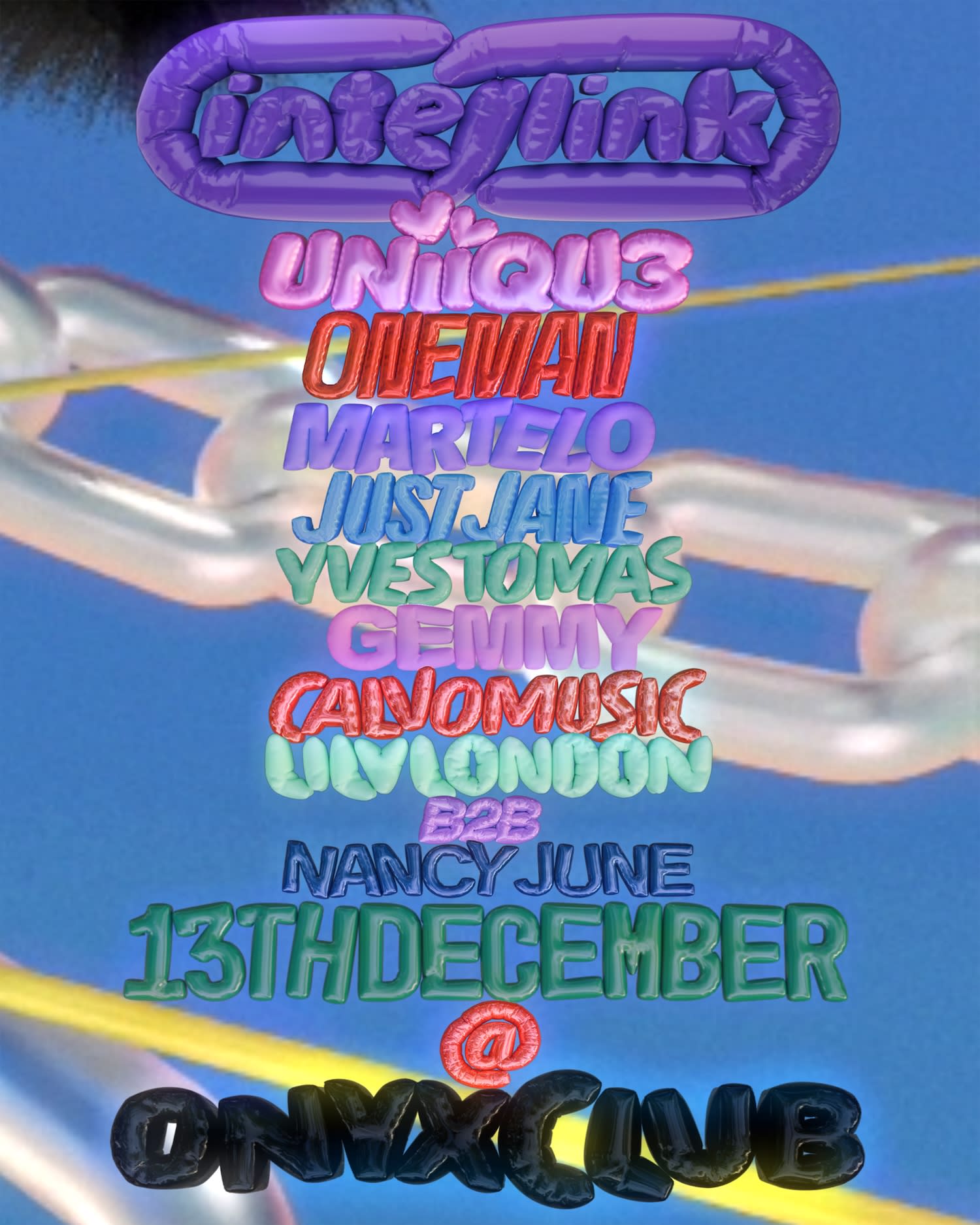 Interlink Uniiqu3 Oneman Martelo