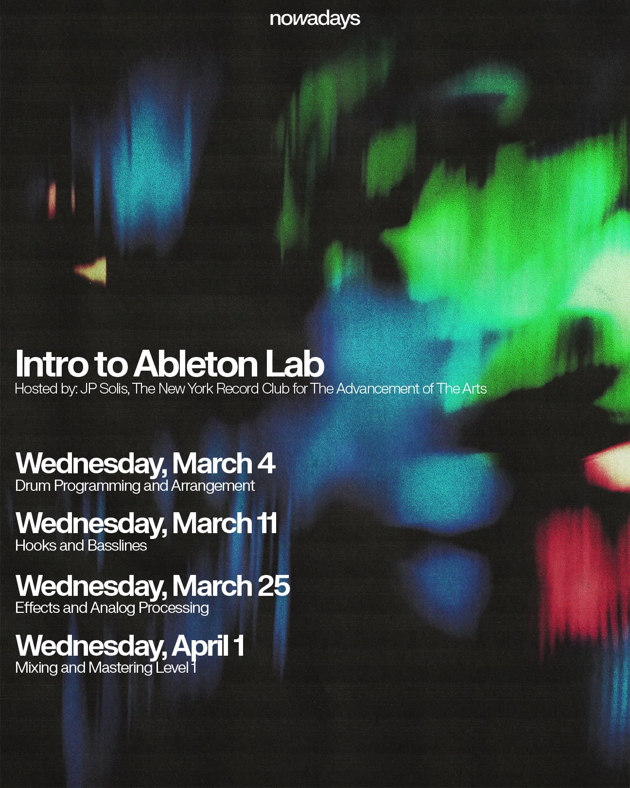 Intro To Ableton Lab: Mixing And Mastering Level 1