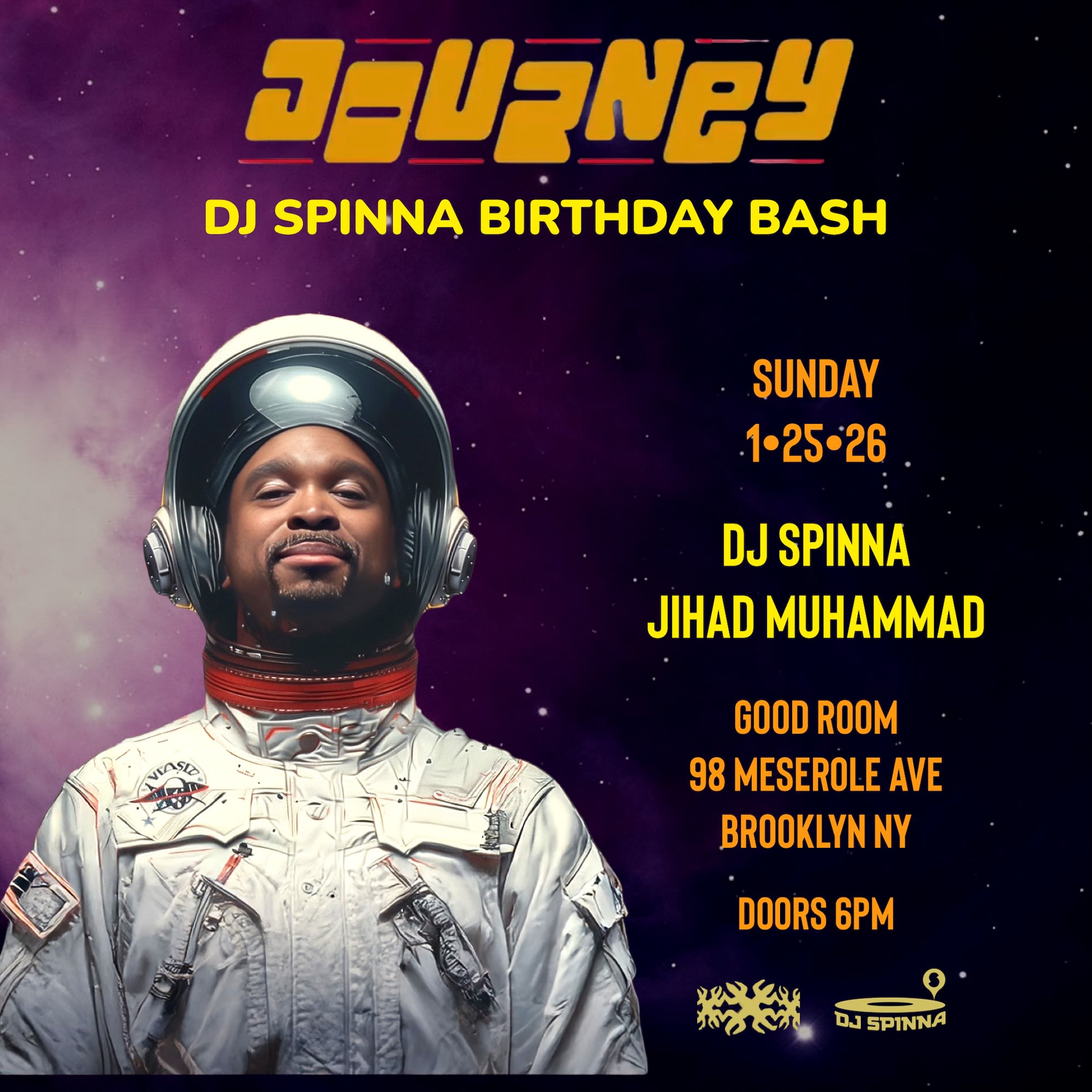 Journey X Dj Spinna's Birthday Bash