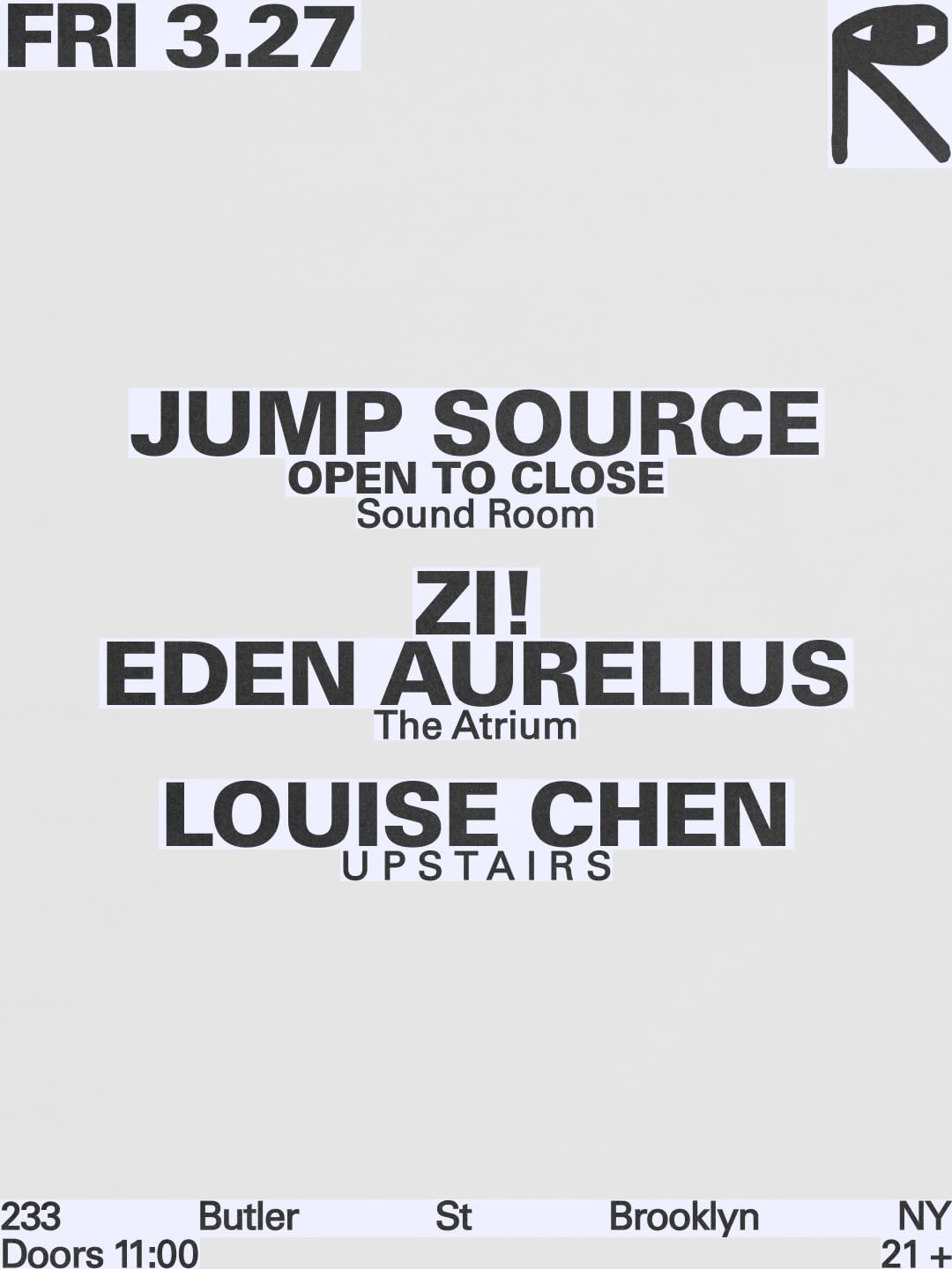 Jump Source / Zi! + Eden Aurelius / Louise Chen