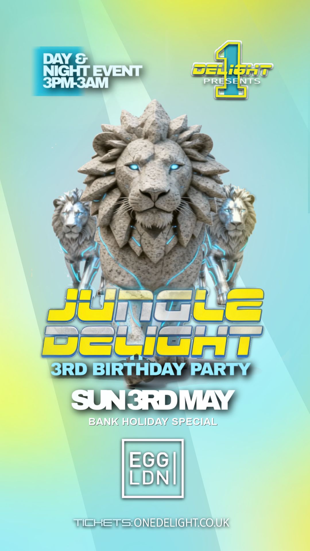 Jungle Delight- 3rd Birthday (Day & Night) Tickets