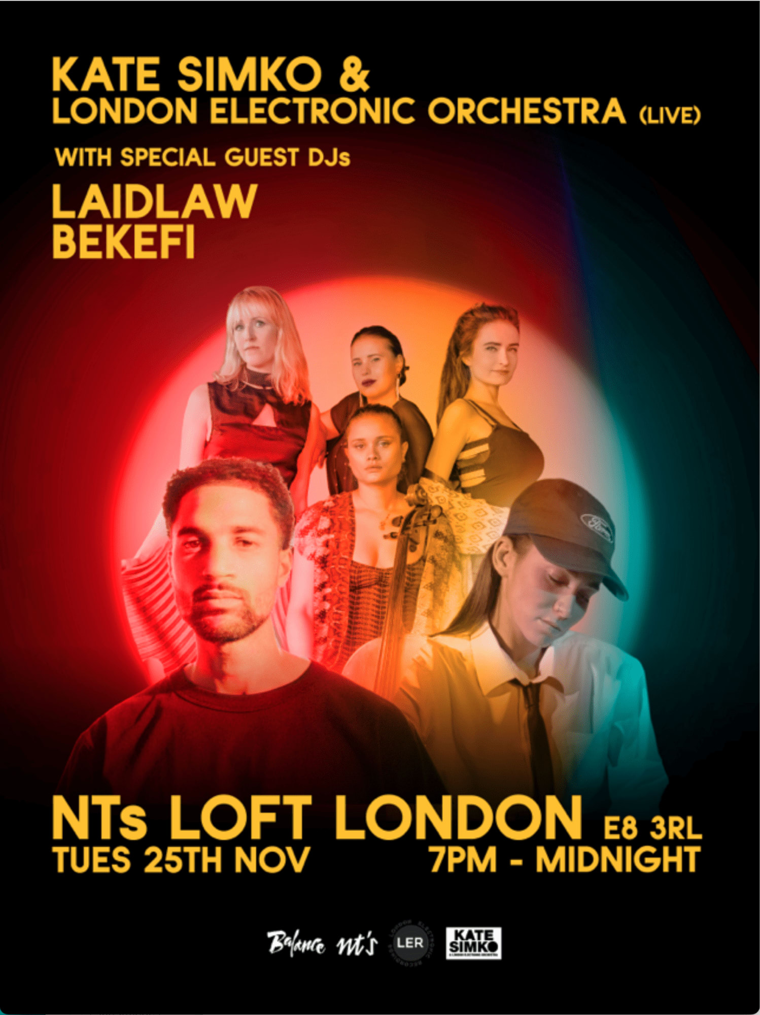 Kate Simko & London Electronic Orchestra (Live) + Special Guests Laidlaw And Bekeki