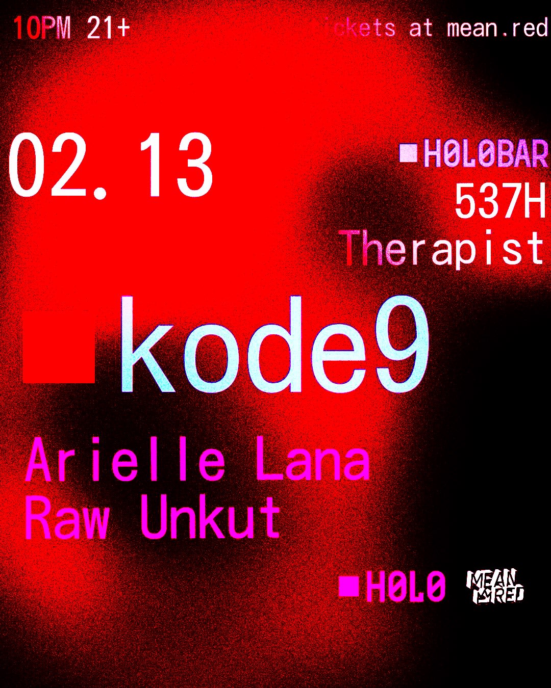 Kode9/Arielle Lana/Raw Unkut