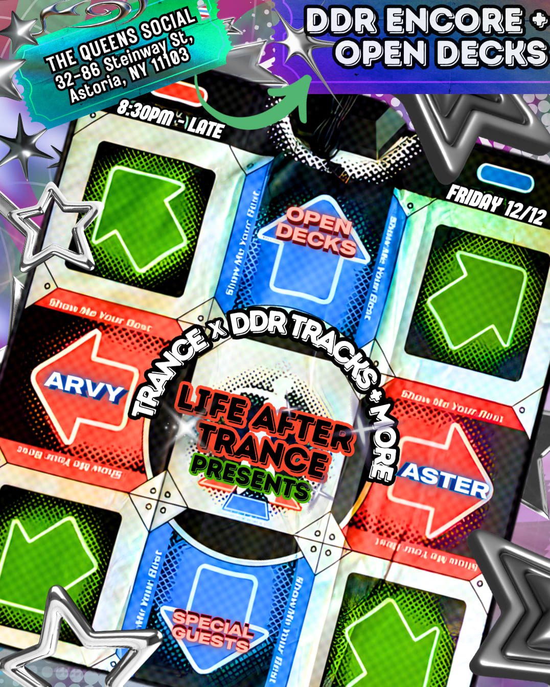 Life After Trance: Ddr Encore + Open Decks