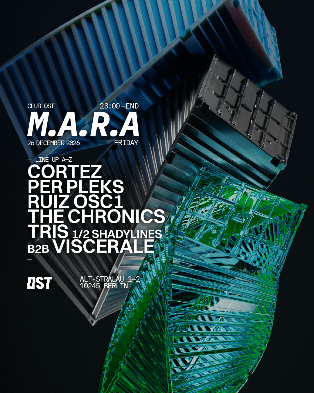 M.A.R.A Pres. Per Pleks, Ruizosc1, Tris B2b Viscerale, Cortez
