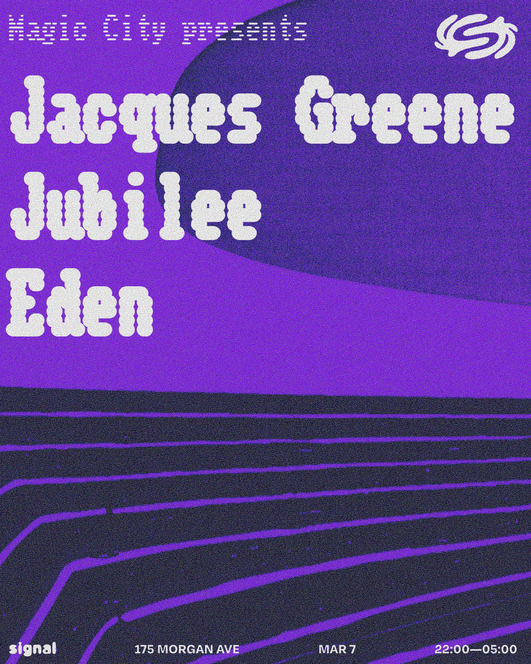 Magic City: Jacques Greene, Jubilee, Eden