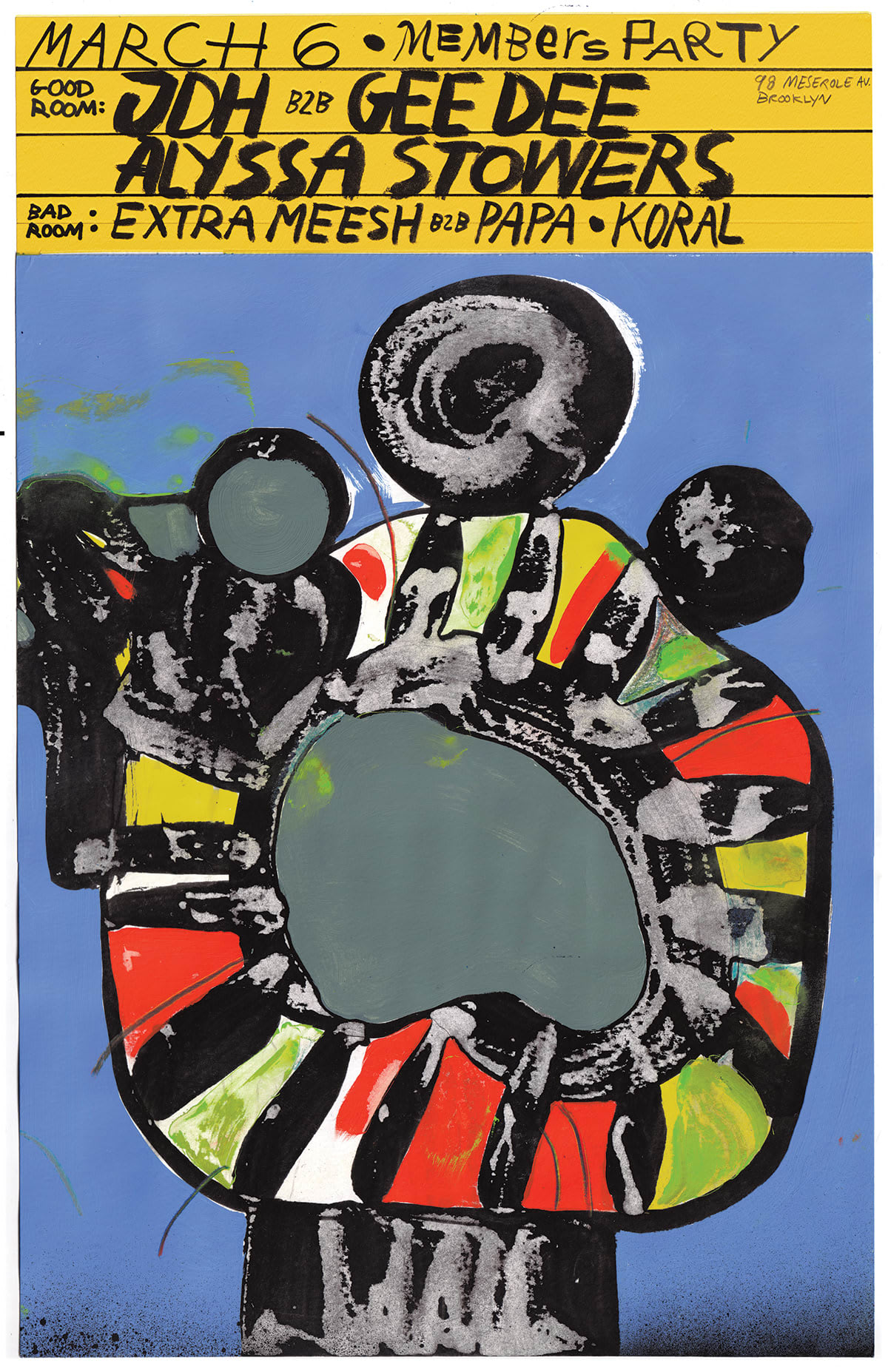 Members Party: Jdh B2b Gee Dee, Alyssa Stowers, Extra Meesh B2b Papa, Koral