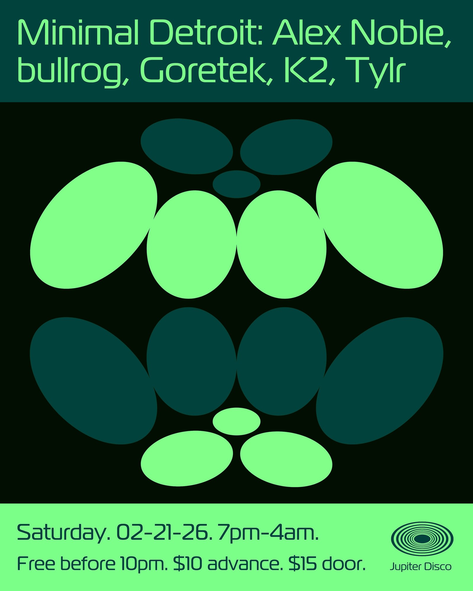 Minimal Detroit: Alex Noble, Bullrog, Goretek, K2, Tylr