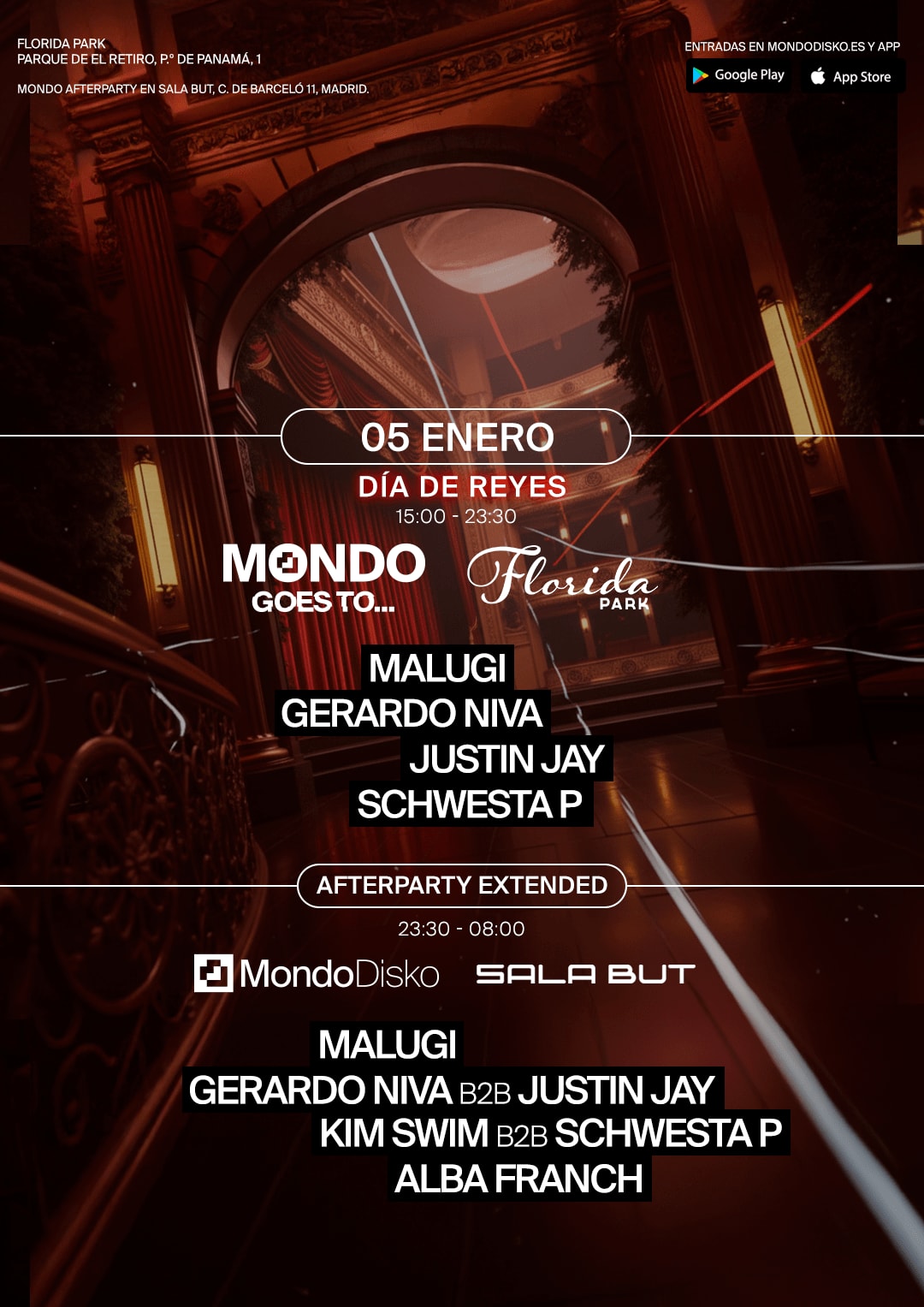 Mondo Goes To Florida Park: Malugi / Gerardo Niva / Justin Jay / Schwesta P