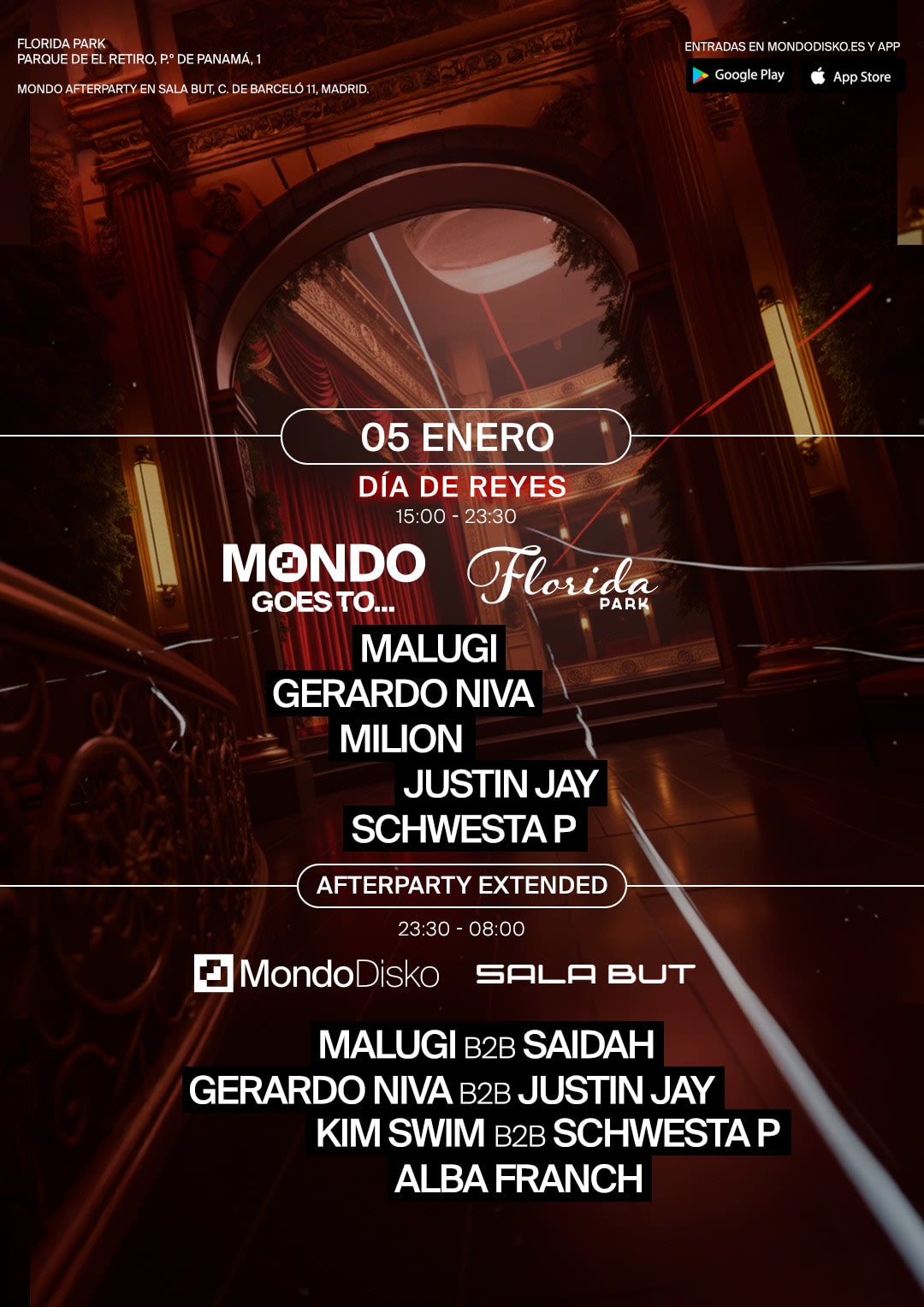 Mondo Goes To Florida Park: Malugi / Gerardo Niva / Milion / Justin Jay / Schwesta P