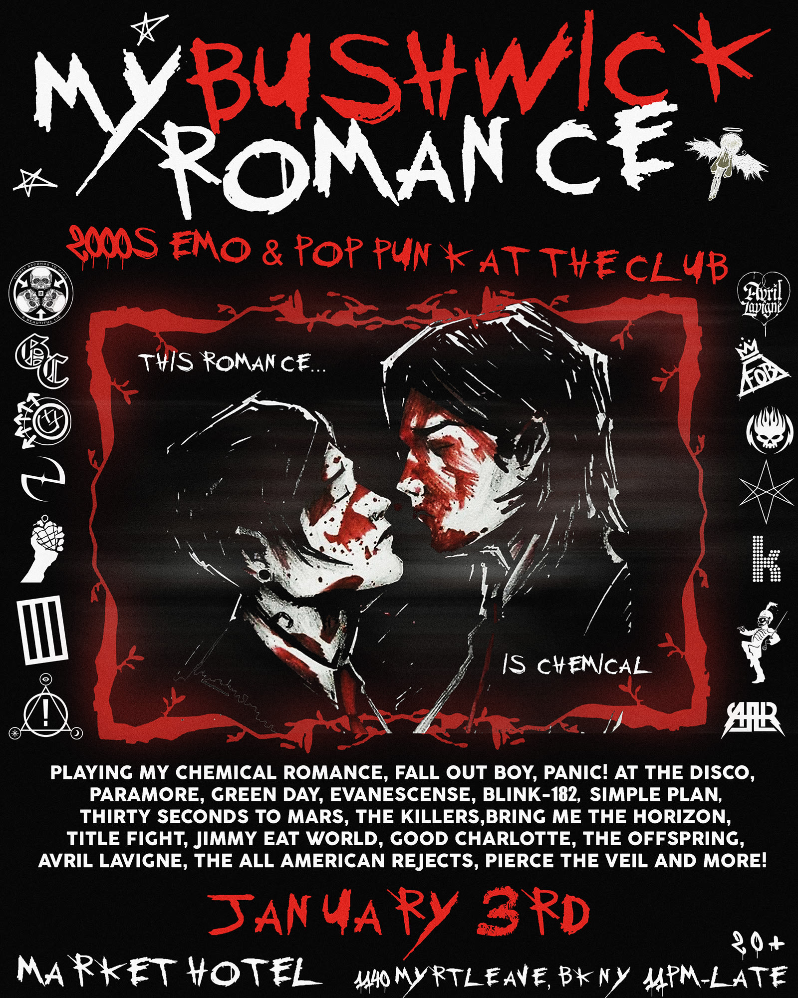 My Bushwick Romance: 2000's Emo And Pop Punk