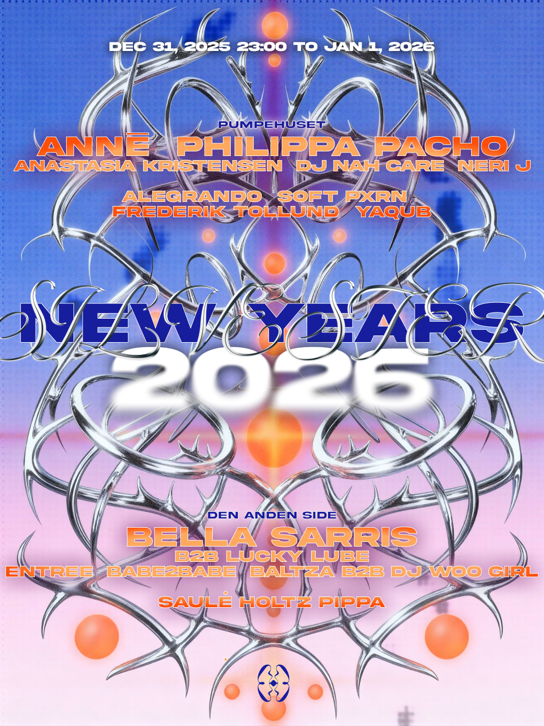 New Years 2026 - 26 Hour Silvester At Das And Pumpehuset (Presale  Sold Out, Few Door Ticket)