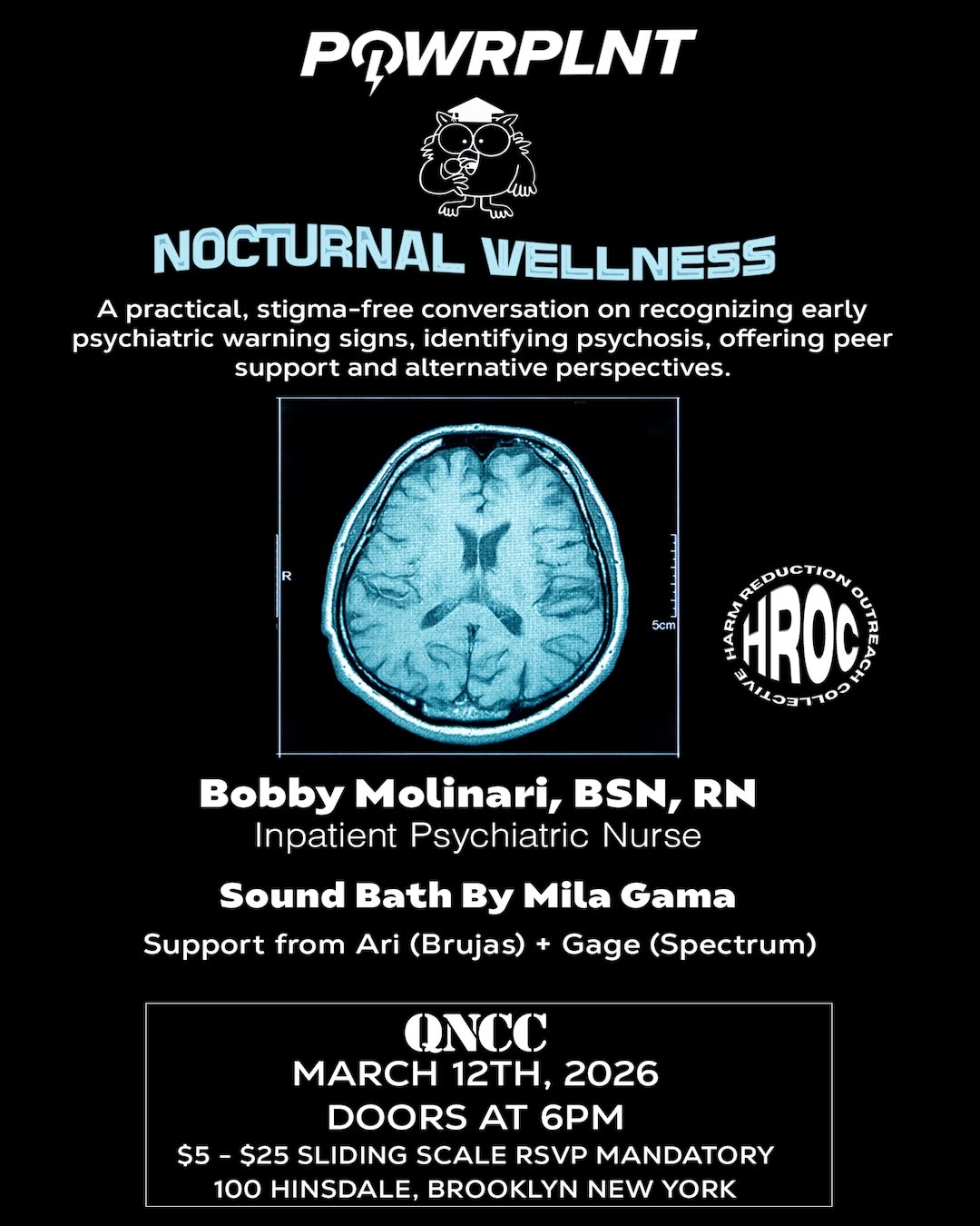 Nocturnal Wellness: A Talk On Wellness And Sound Bath With Bobby Molinari And Mila Gama