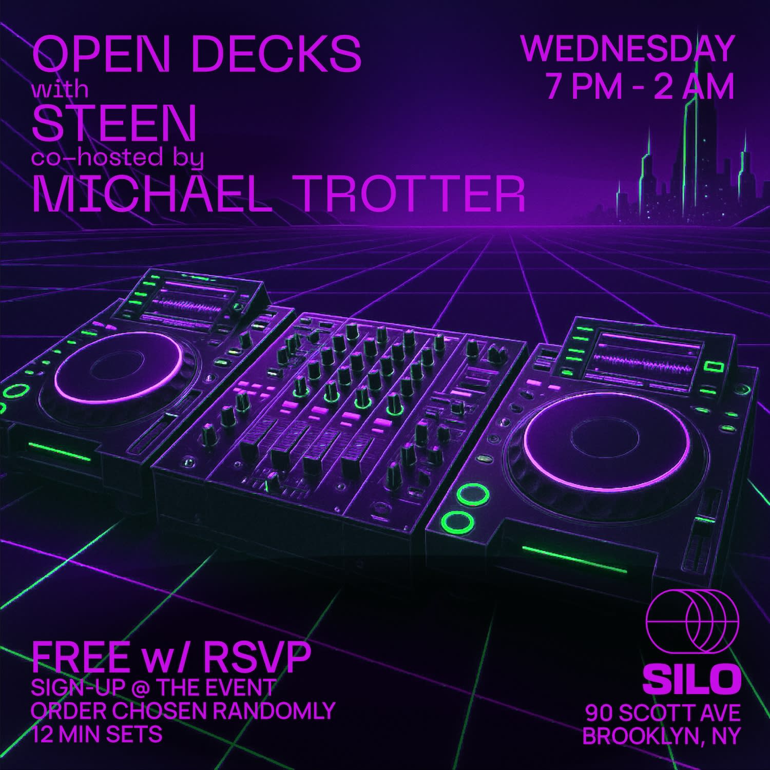 Open Decks With Steen And Michael Trotter