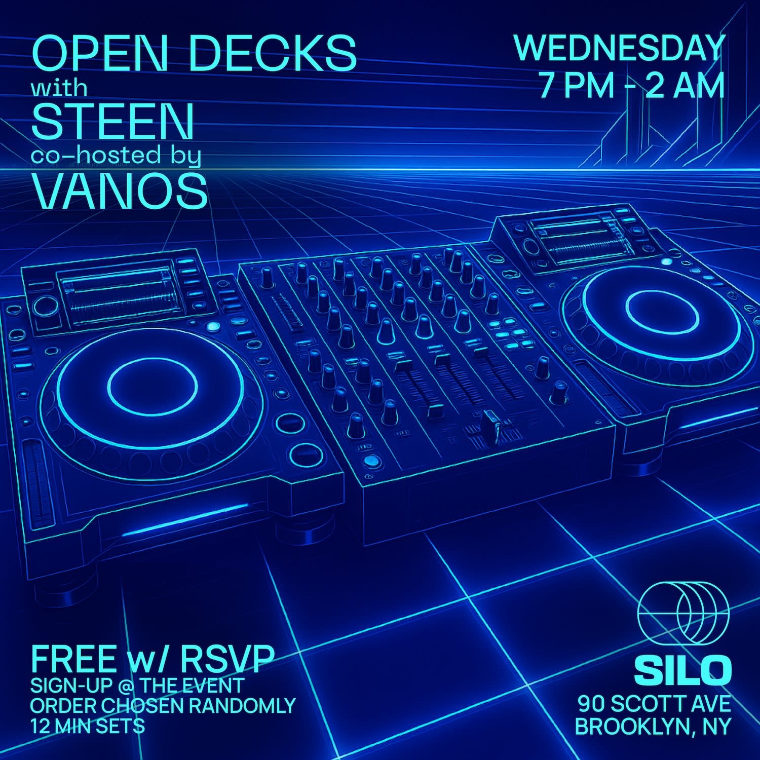 Open Decks With Steen And Vanos