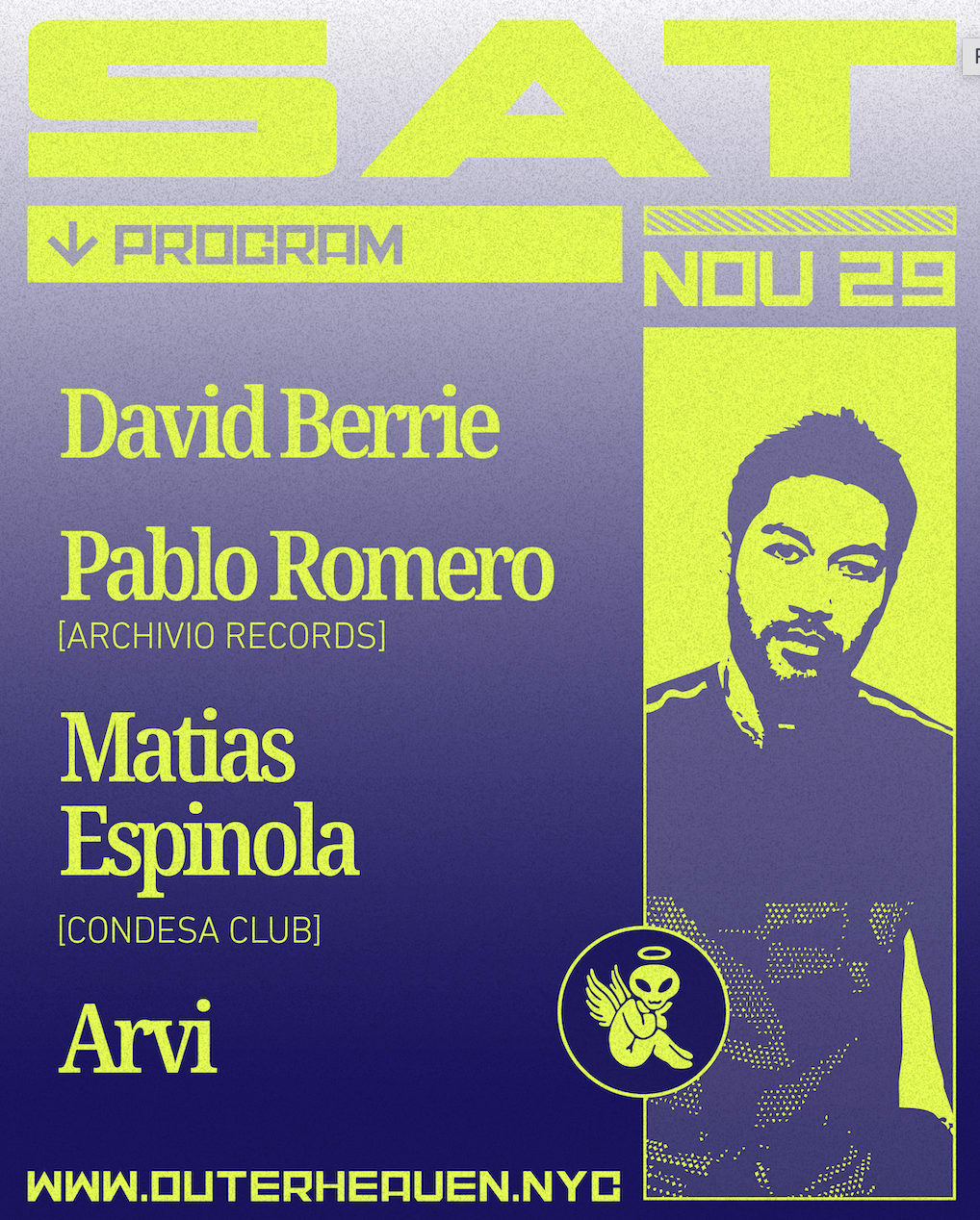 Outer Heaven Presents: David Berrie