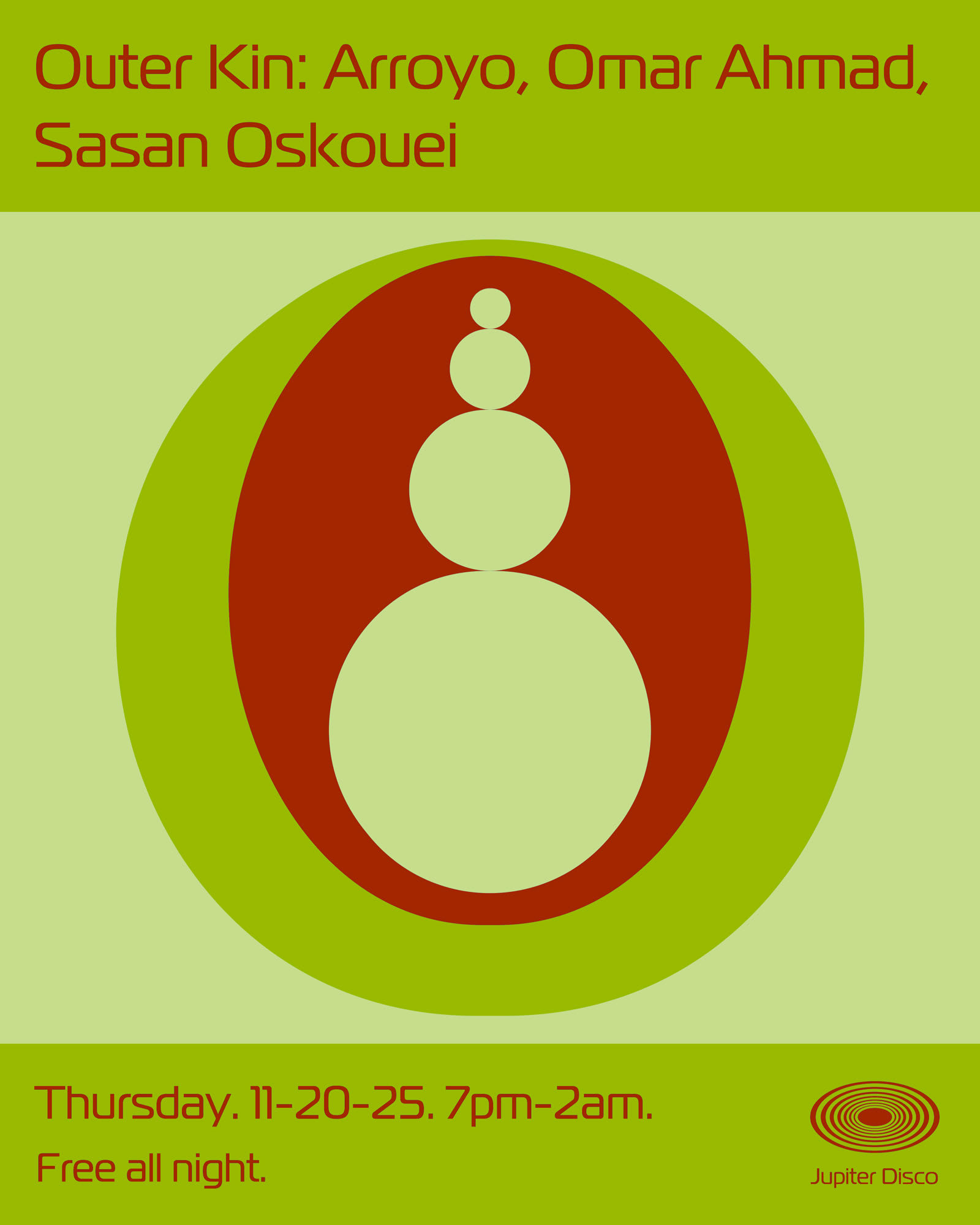 Outer Kin: Arroyo, Omar Ahmad,  Sasan Oskouei