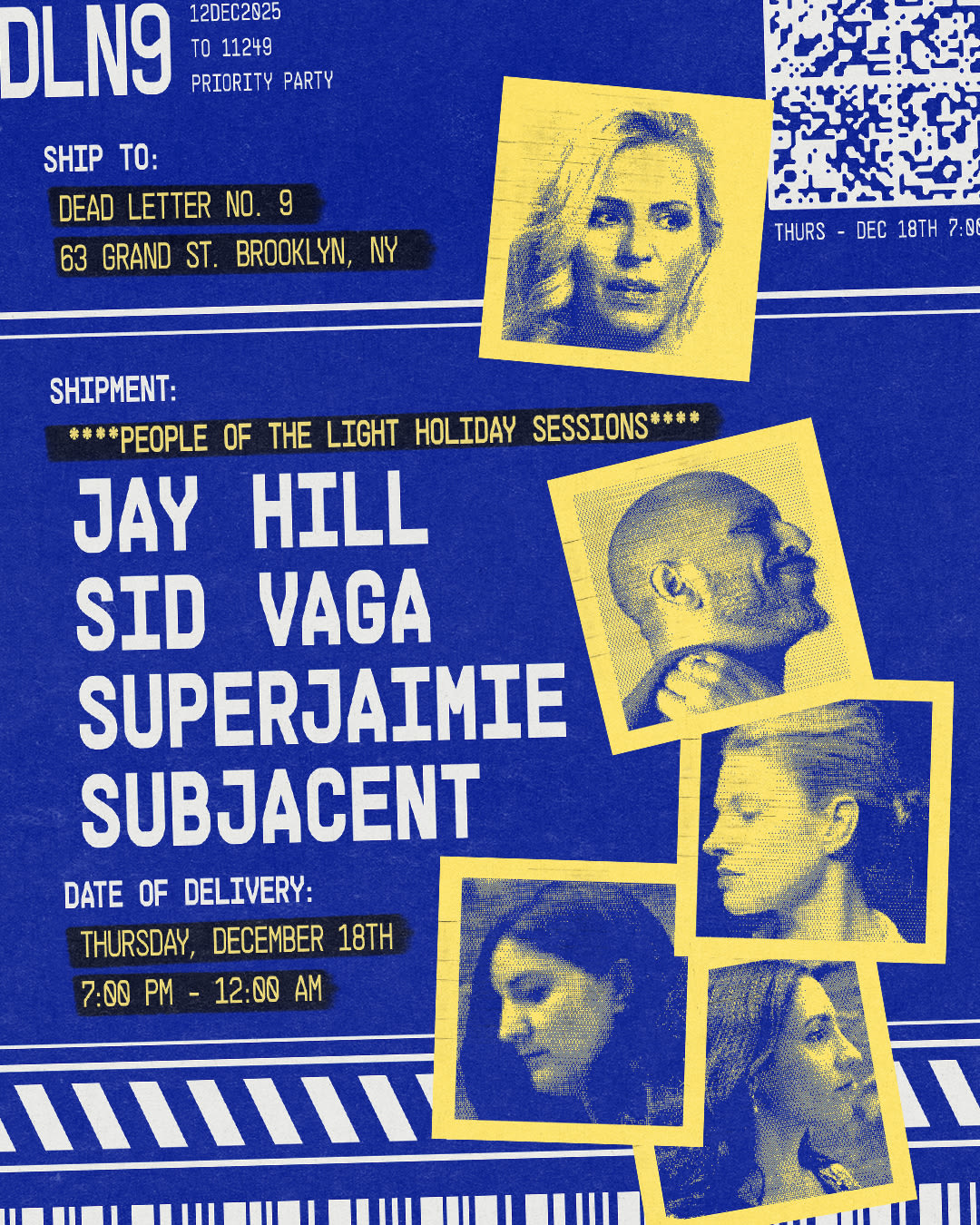 People Of The Light Records Holiday Sessions - Djs Superjaimie, Sid Vaga, Subjacent, Jay Hill