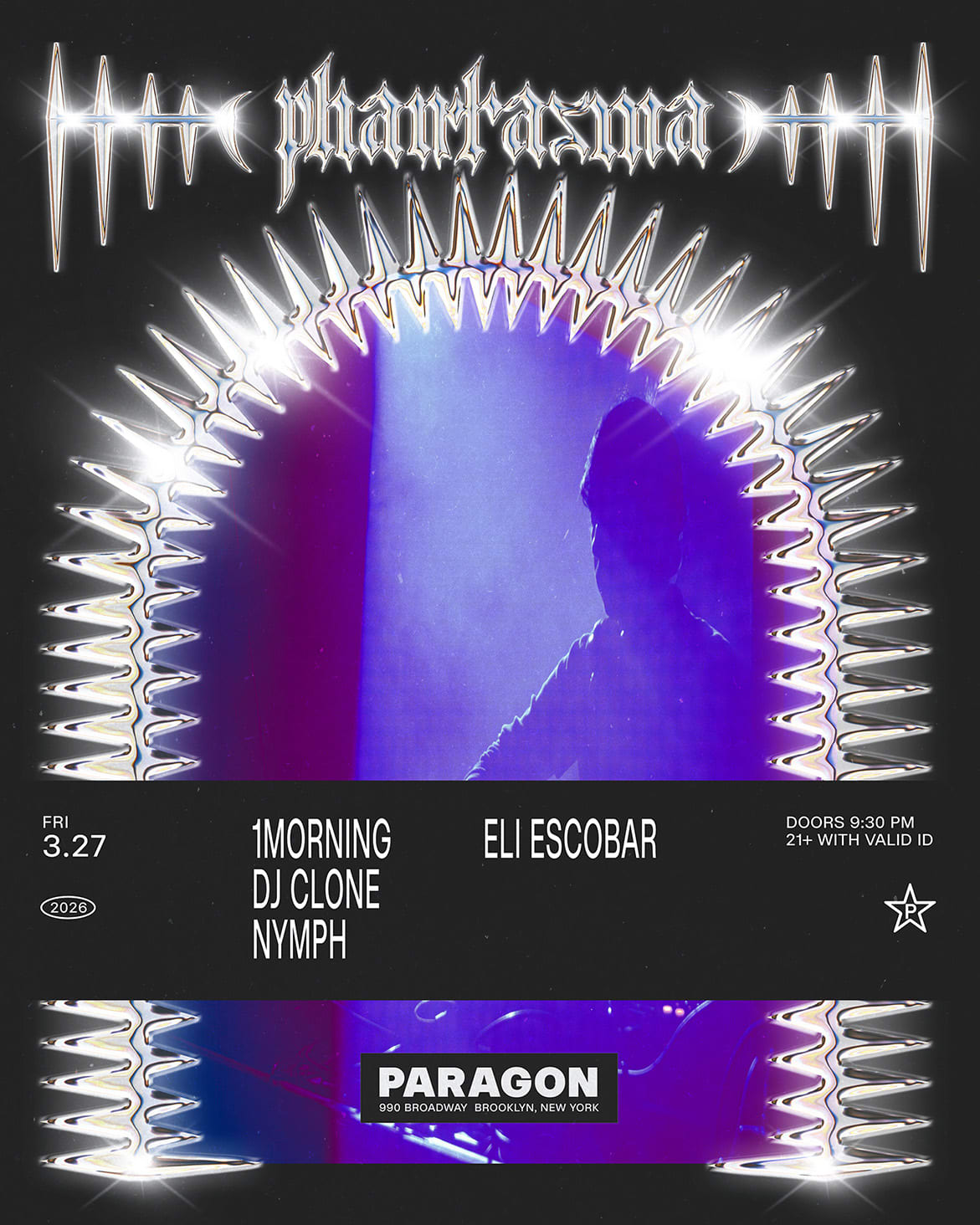 Phantasma: 1morning, Dj Clone, Nymph + Eli Escobar