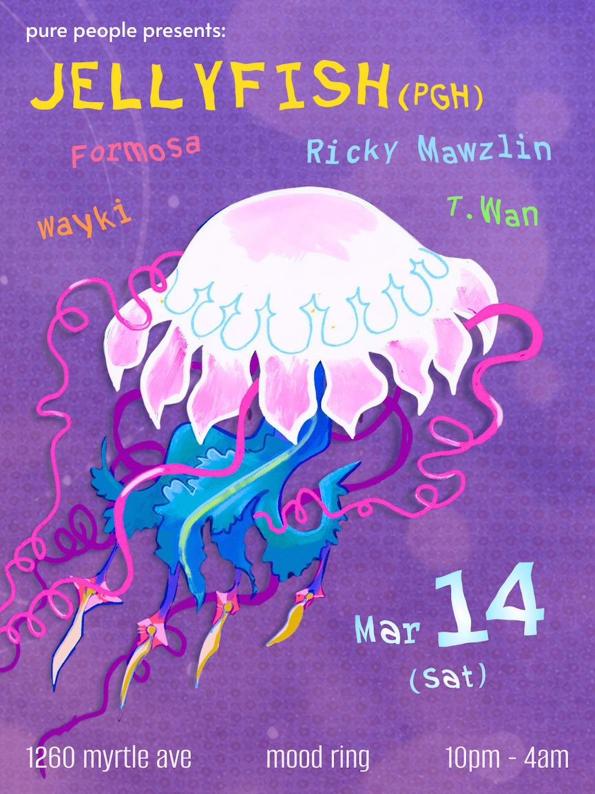 Pure People: Jellyfish(Pgh), T.Wan, Wayki