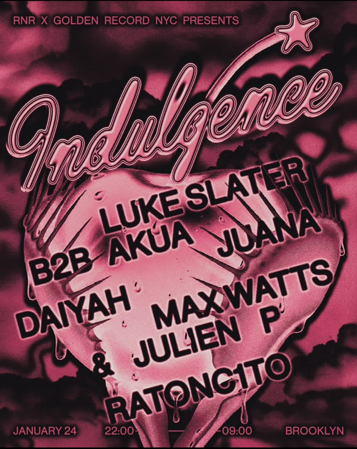 Rnr X Golden Record Nyc: Indulgence