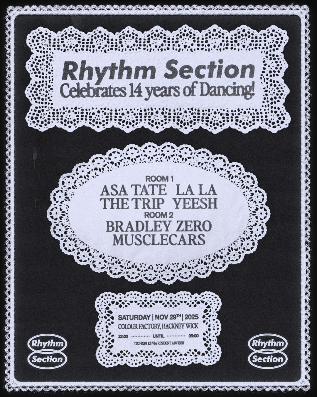 Rs 14th Bday Dance W/ The Trip, Bradley Zero, Lala, Musclecars, Asa Tate, Yeesh