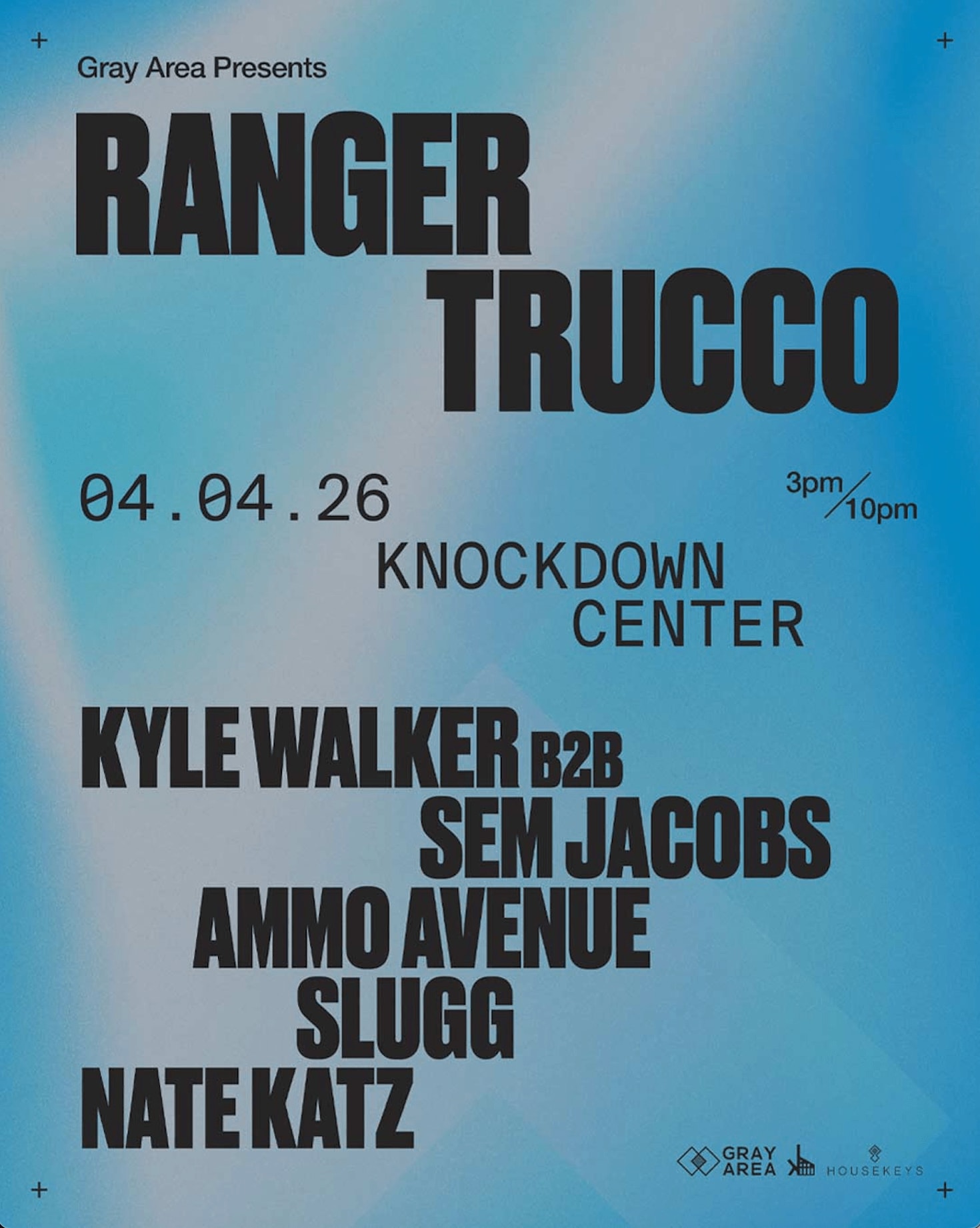 Ranger Trucco & Special Guests By Gray Area
