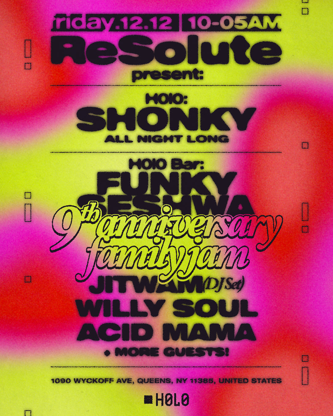 Resolute Presents: Shonky & Funky Seshwa